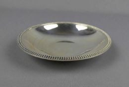 SCHALE / bowl, 835er Silber (225 g), Manufaktur M. H. Wilkens & Söhne / Bremen - Hemelingen; gepunzt