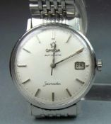 ARMBANDUHR OMEGA SEAMASTER / wristwatch, Manufaktur Omega Watch Co. S.A. / Schweiz, Automatik Uhr,