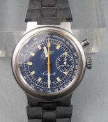 VINTAGE ARMBANDUHR: LONGINES CONQUEST / wristwatch, Manufaktur Longines / Schweiz, Chronograph mit