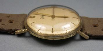 GAMA ARMBANDUHR / wristwatch, wohl 1960er Jahre, Manufaktur Gama - G. A. Müller / Pforzheim, Gehäuse