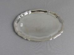 TABLETT / tray, 830er Silber (169 g), gepunzt mit Halbmond, Krone (deutsch), Herstellermarke "