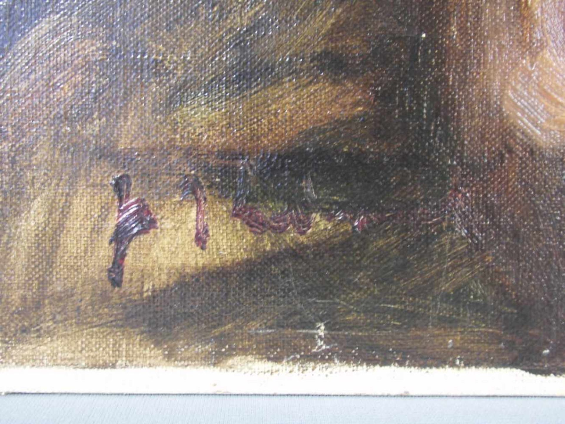 KLARL, JOSEF (Straubing 1909-1986 Schelklingen), Gemälde / painting: "Bildnis eines Mannes mit - Bild 2 aus 3