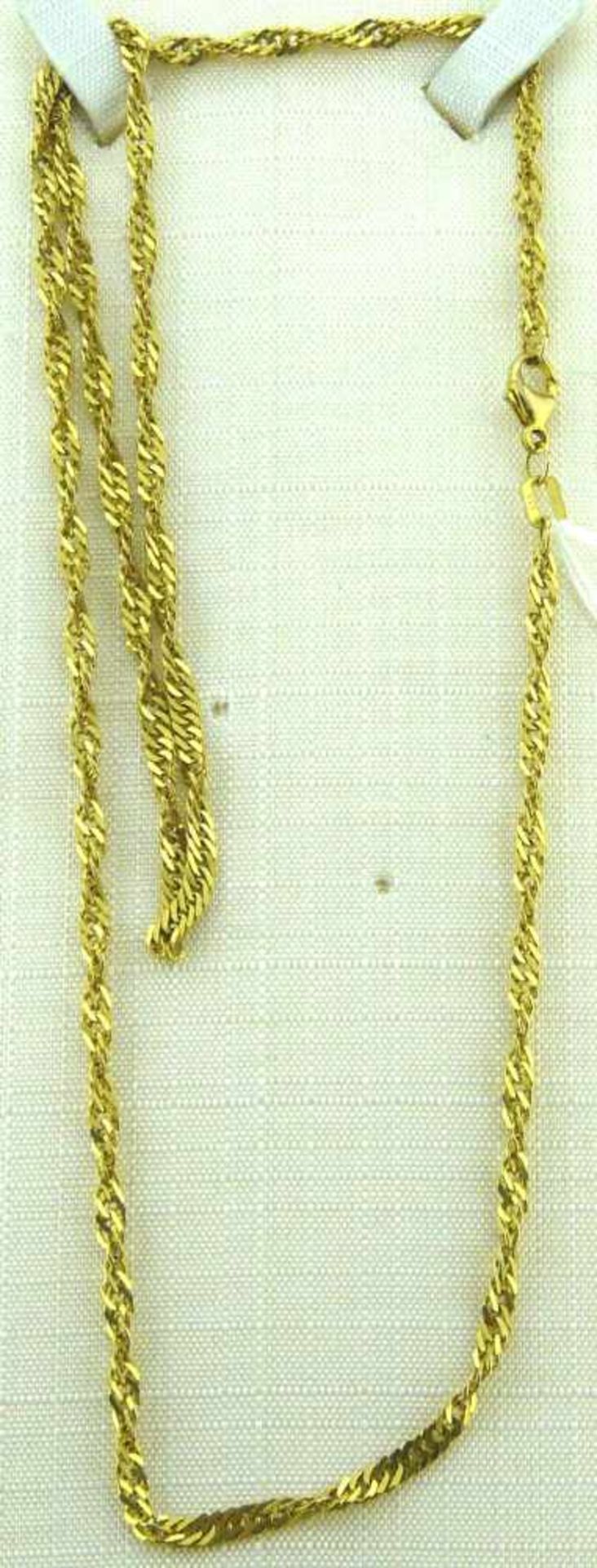 Kette 333 Gold Singapurkette 333 Gold, Breite ca. 2,5mm, Länge ca. 50cm, Gewicht ca. 5,6g