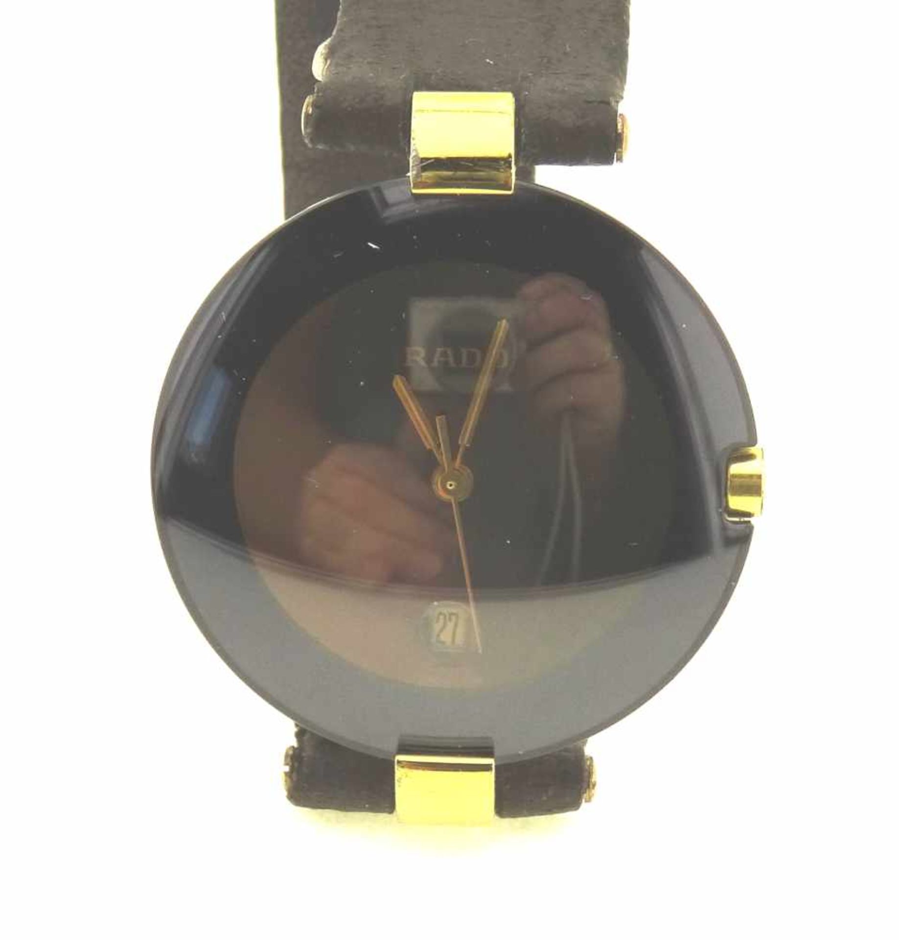 Rado Armbanduhr Medium Modell 129.4077.4N, Durchmesser 30mm, mit neuem Originalglas ( Safir ), und