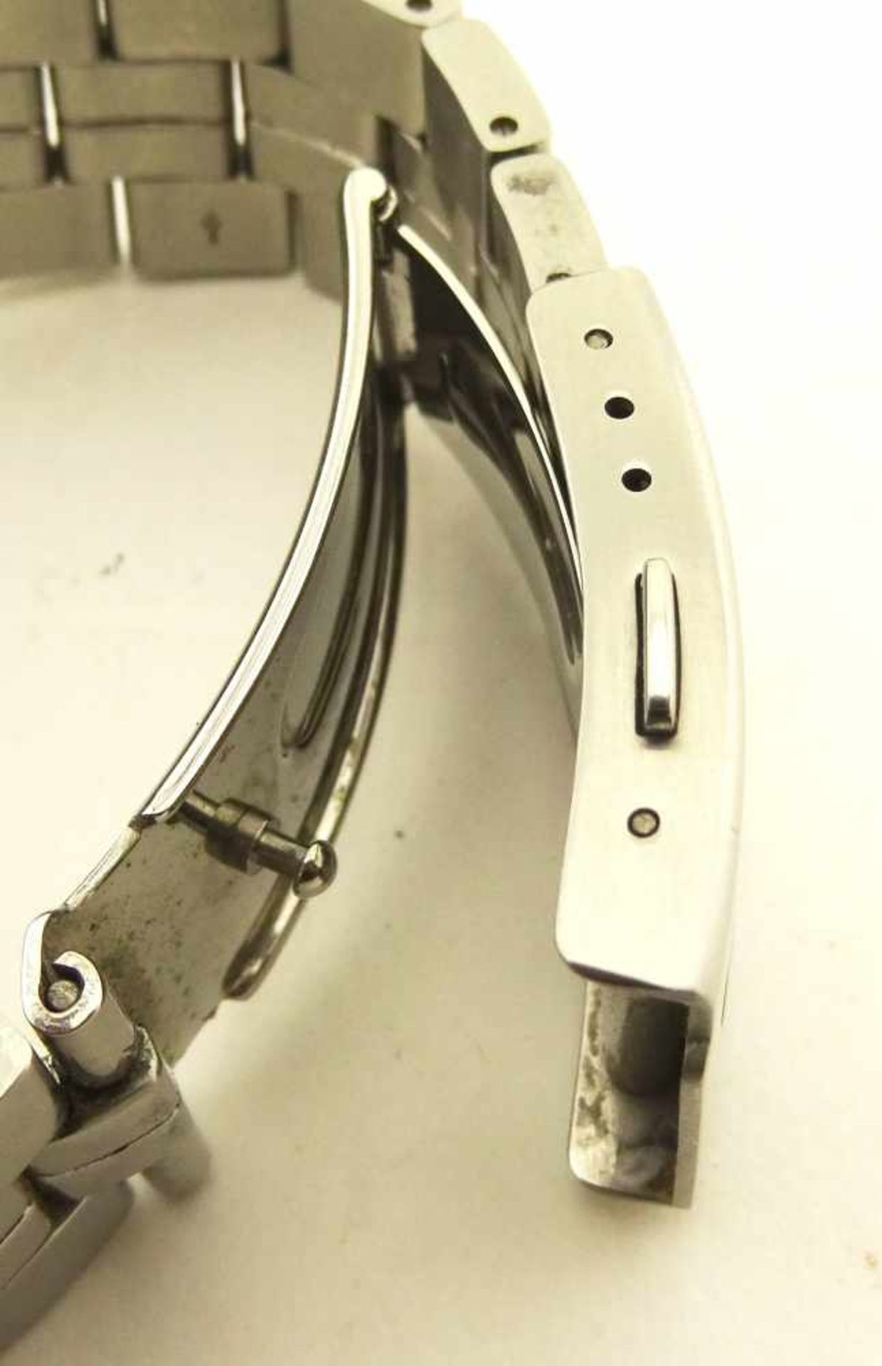 Herrenuhr T049410B Tissot PR 100 Stahl Quarzuhr in Stahl mit Stahlmetallband, Durchmesser der Uhr - Bild 5 aus 5