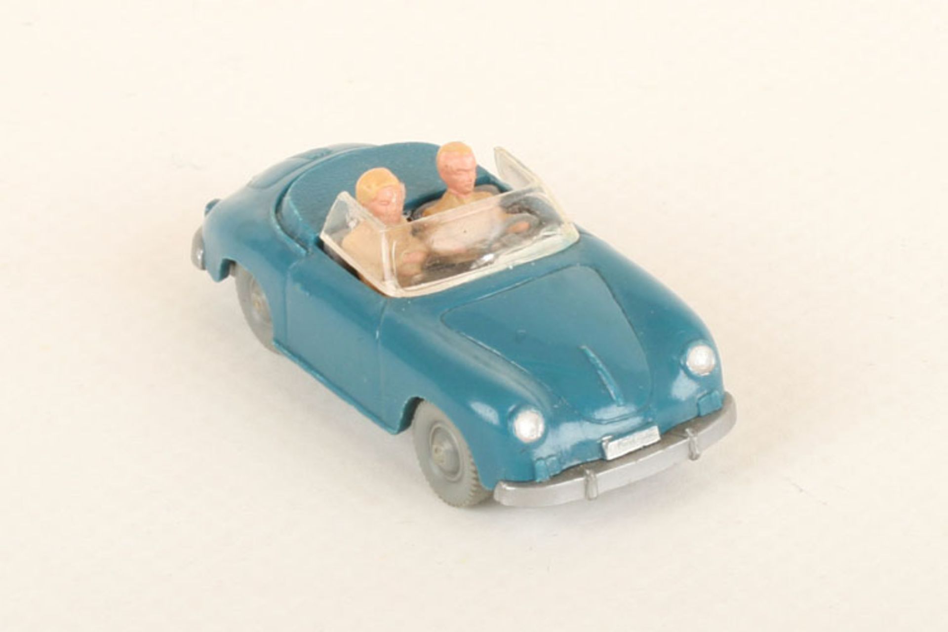 Wiking Porsche 356 azurblau 160/3a, neuwertig