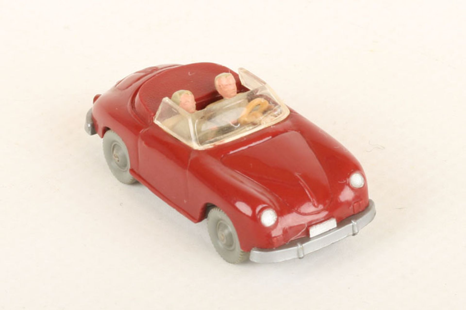 Wiking Porsche 356 Cabrio weinrot 160/3b, sehr gut bis neuwertig