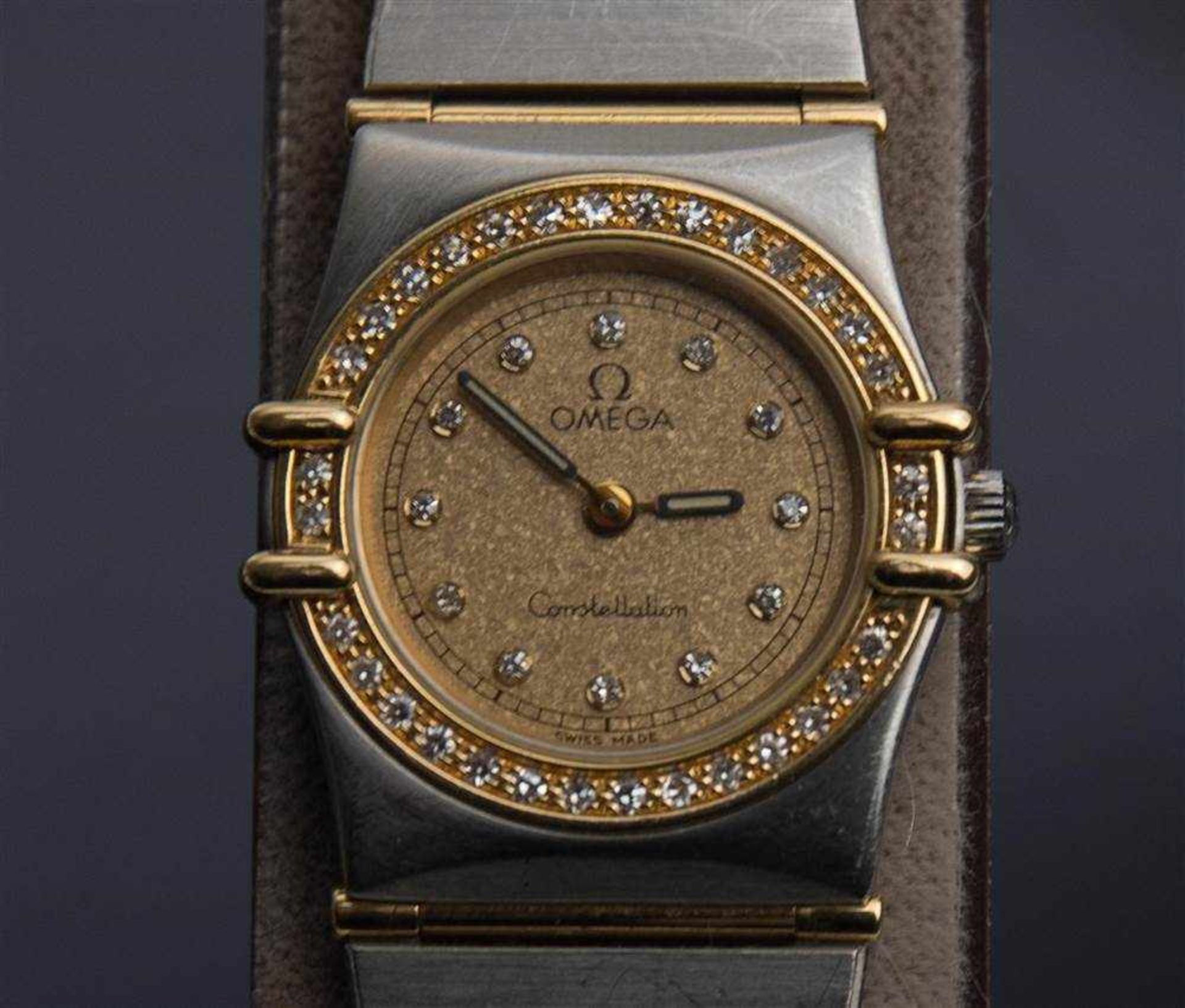 OMEGA. Constellation Wristwatch, Ladies. Type: Quartz Caliber Nr.: ETA 976001 Material: Stainless - Bild 3 aus 7