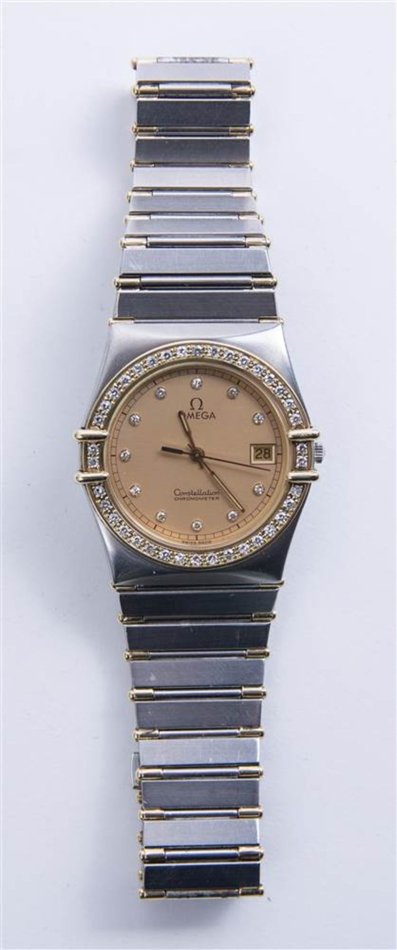 WRISTWATCH, Omega, Constellation. MP: 1450 Material: Stainless Steel + partially gilt Build: 2002 - Bild 8 aus 9