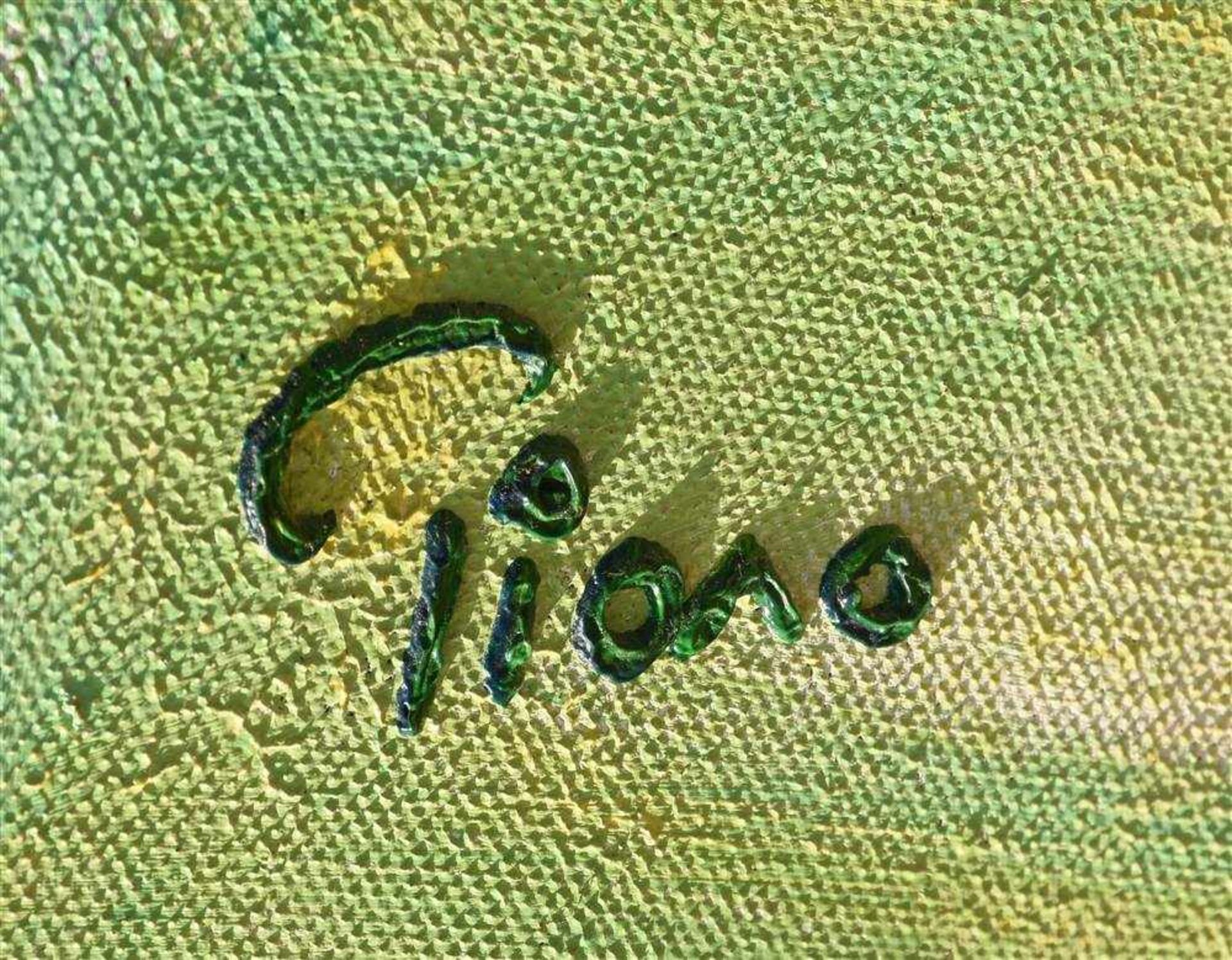 MARCO PIONO. Diptychon, Acryl auf Leinwand, signiert, 21. Jahrhundert Diptychon, Acryl auf Leinwand, - Bild 2 aus 4