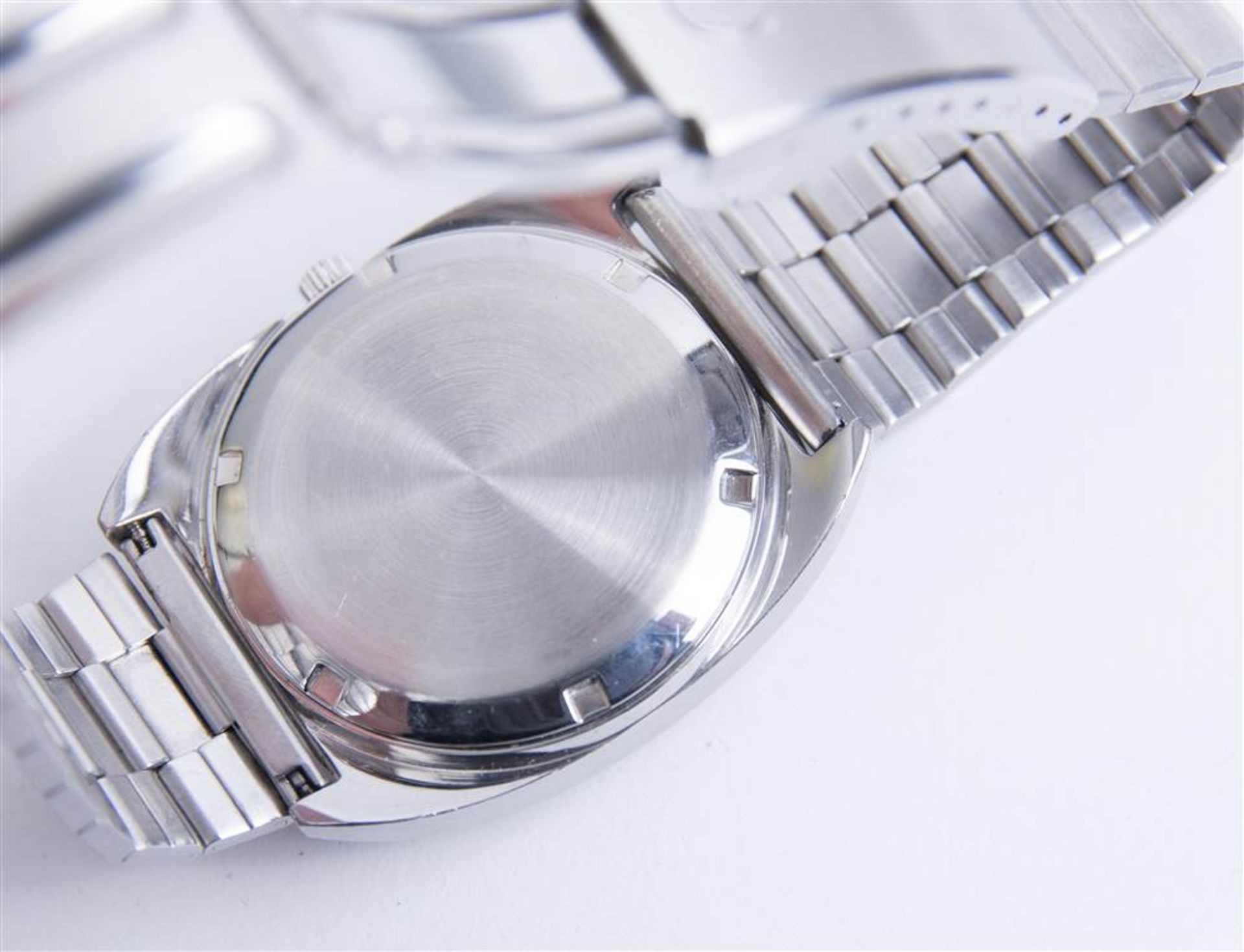 MEN'S WRISTWATCH, Omega, Megaquartz 32KHz, stainless steel, Quartz "DiDate". Steel strap and - Bild 6 aus 6