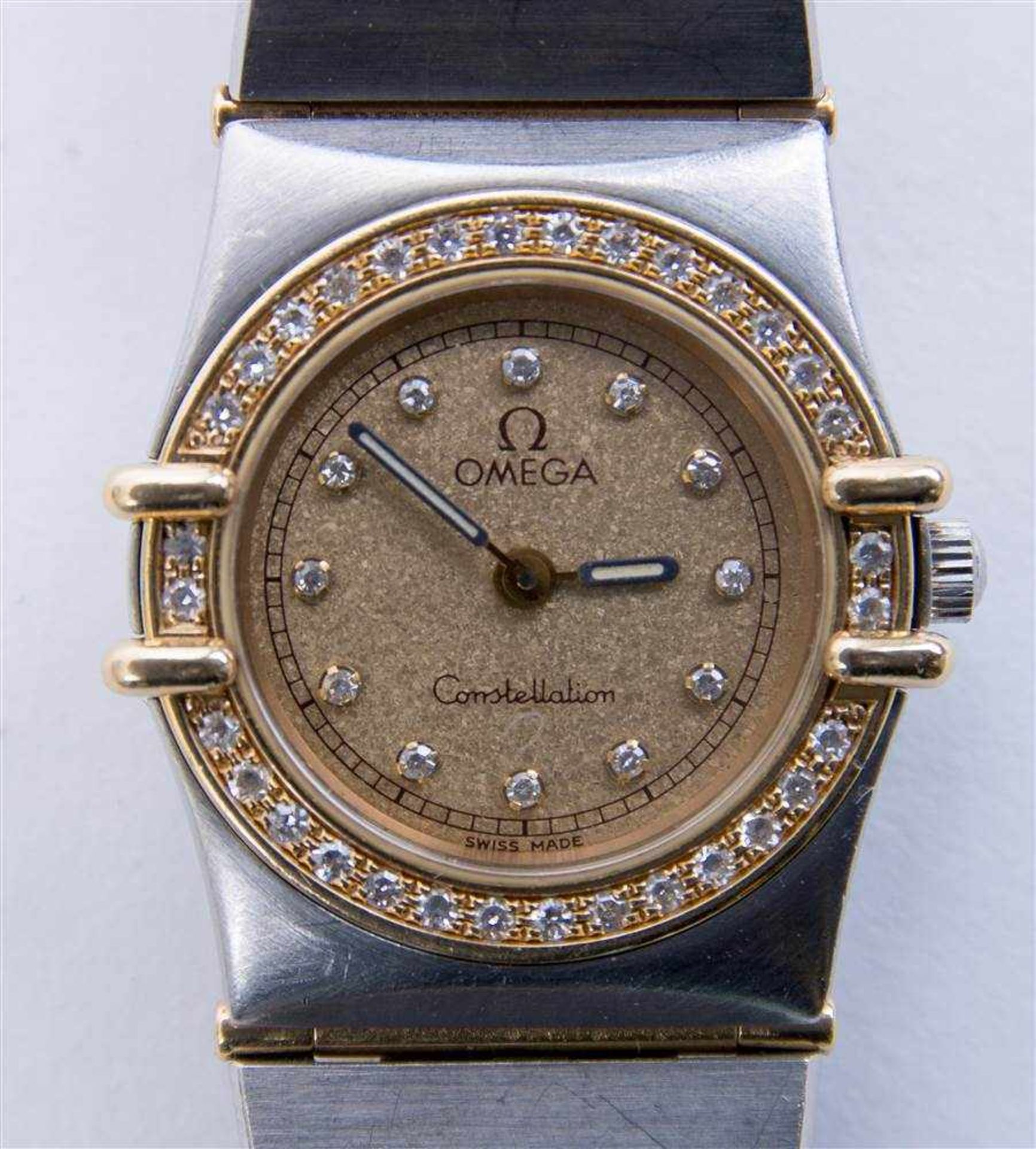 OMEGA. Constellation Wristwatch, Ladies. Type: Quartz Caliber Nr.: ETA 976001 Material: Stainless - Bild 5 aus 7