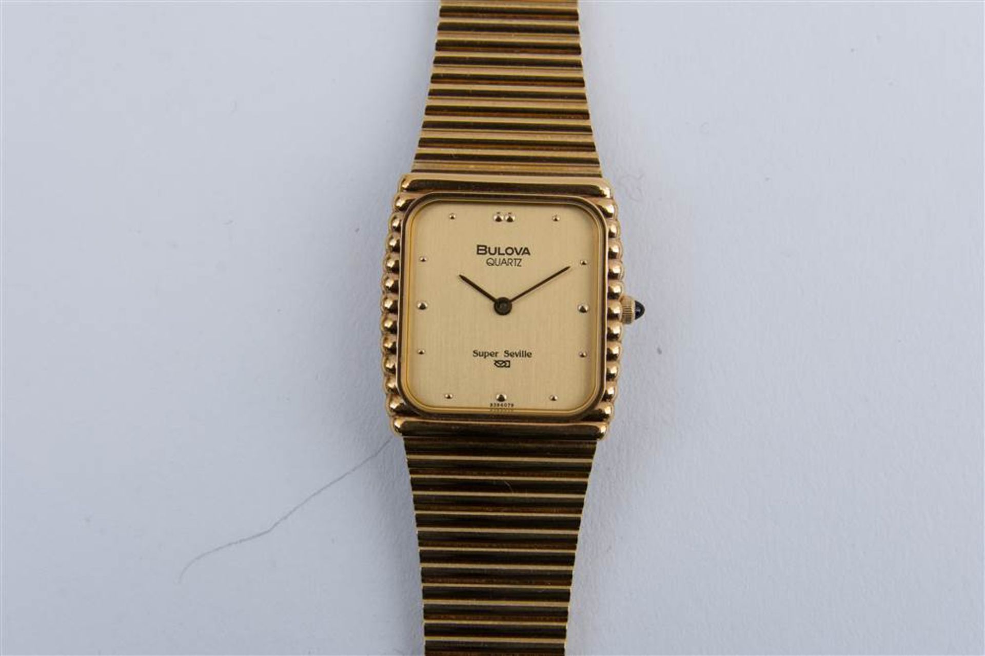 HERRENARMBANDUHR, Bulova, "Super Seville" Material: Edelstahl+ vergoldet Jahr der Herstellung: - Bild 8 aus 8