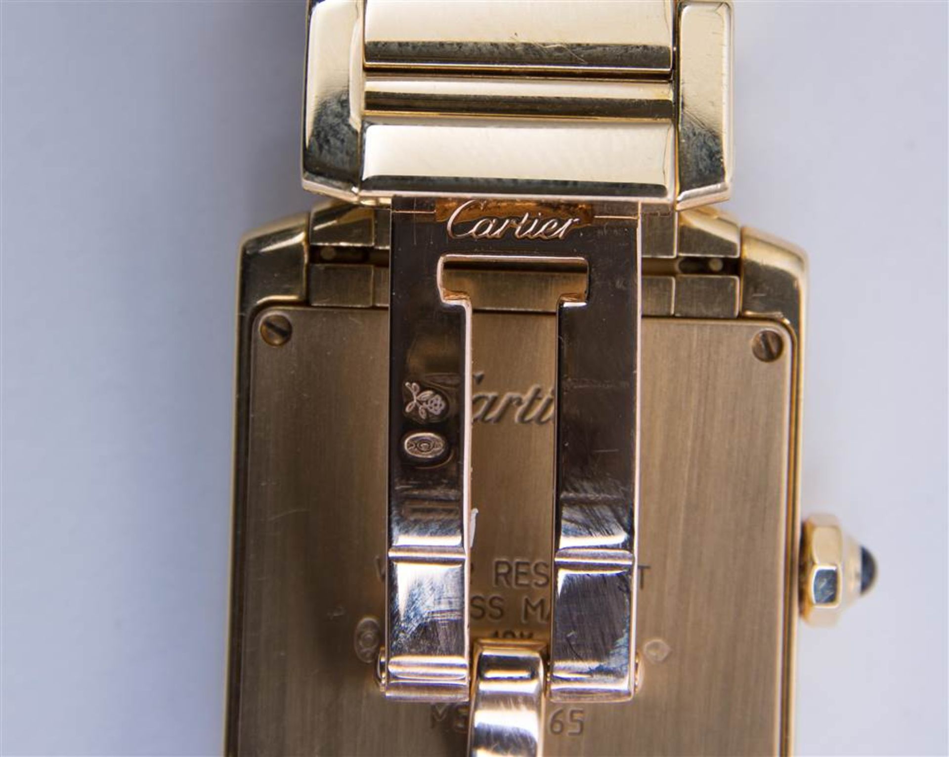 WRISTWATCH, Women's, Cartier, "Tank Française" Serial Nr: MG 263465 Quartz Caliber Nr: 1821 - Bild 4 aus 6