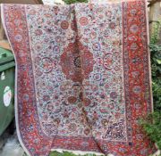 TEPPICH, Tabriz, Wolle auf Baumwolle, 80er Jahre Maße: 340 x 250 cm