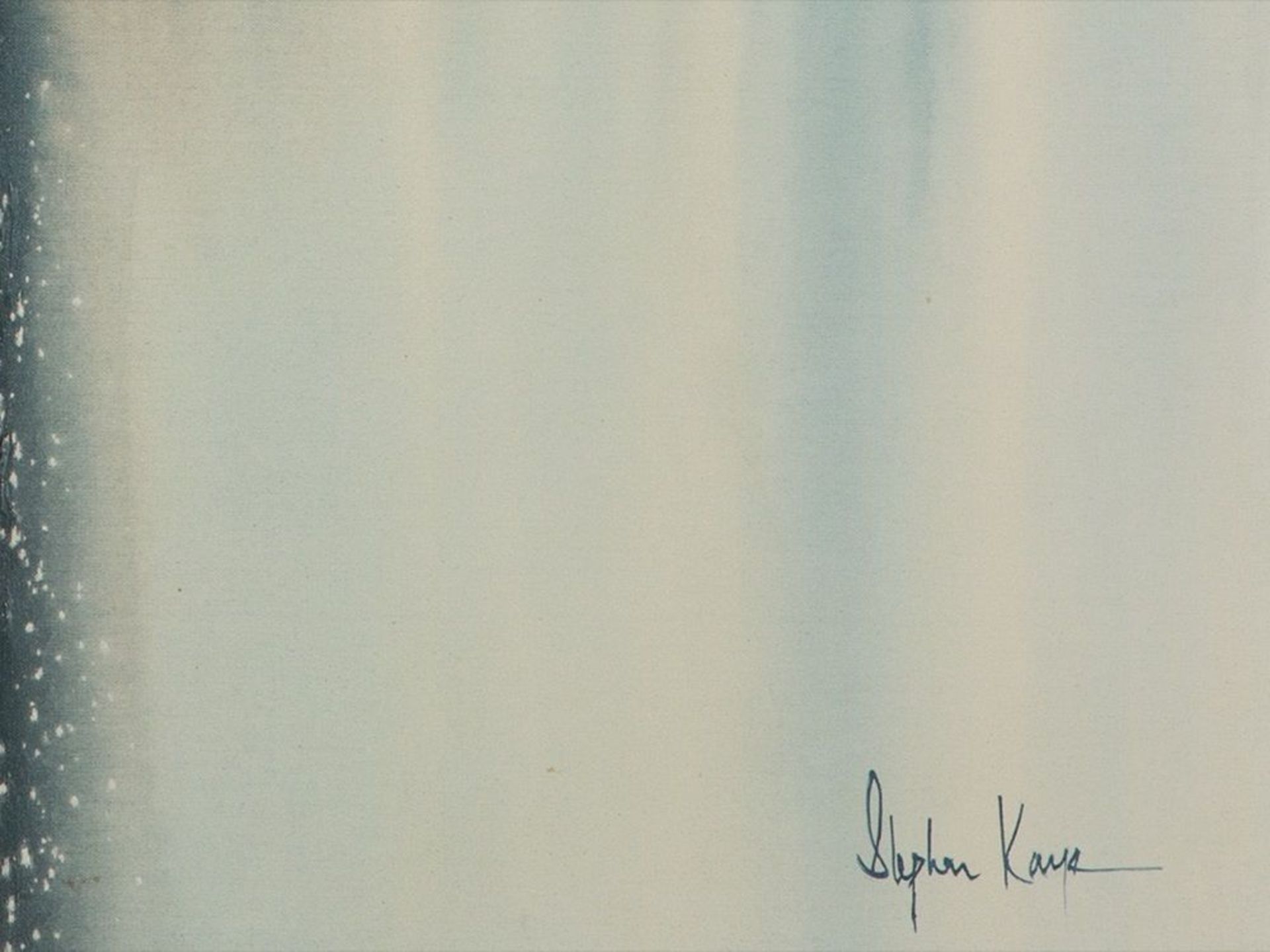 STEPHEN KAYE,"Mixed", Öl/Mischtechnik auf Leinwand, gerahmt und signiert US- amerikanischer Maler - Bild 3 aus 3