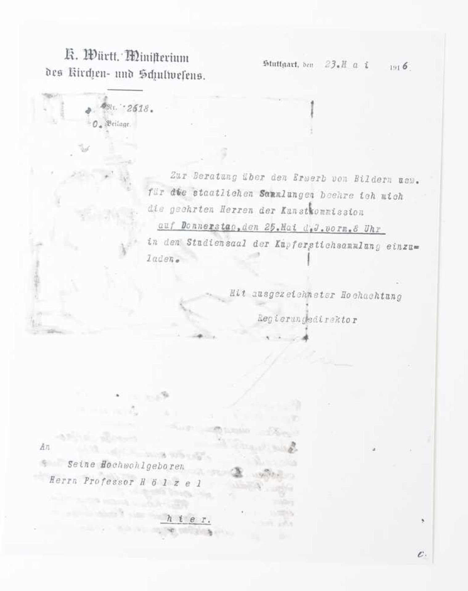 ADOLF HÖLZEL.Nach. "12 Zeichnungen und Pastelle aus der Pelikan Kunstsammlung", Dietz Reproduktionen - Bild 20 aus 30