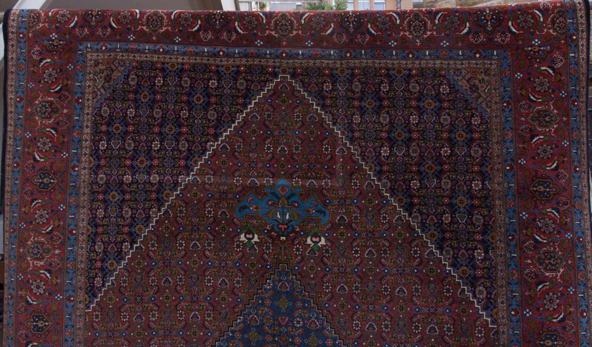 TEPPICH BIDJAR, Wolle auf Baumwolle, Persien TEPPICH BIDJAR, Wolle auf Baumwolle, Persien - Bild 5 aus 5