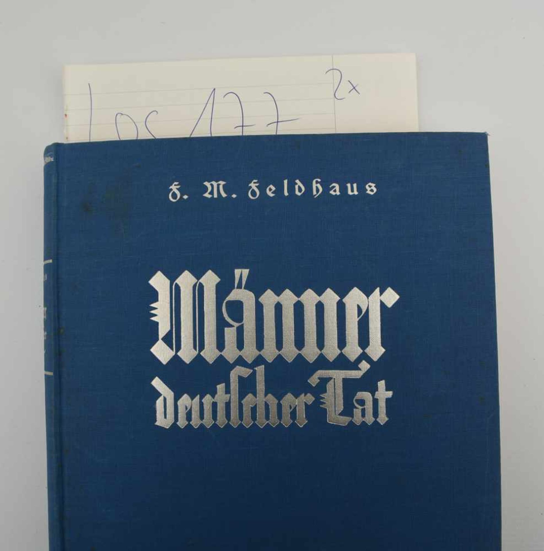 KONVOLUT "WELTKRIEGSLITERATUR", gebunden, Drittes Reich 1933-1936 Zwei Schriften aus der Zeit des - Bild 7 aus 7