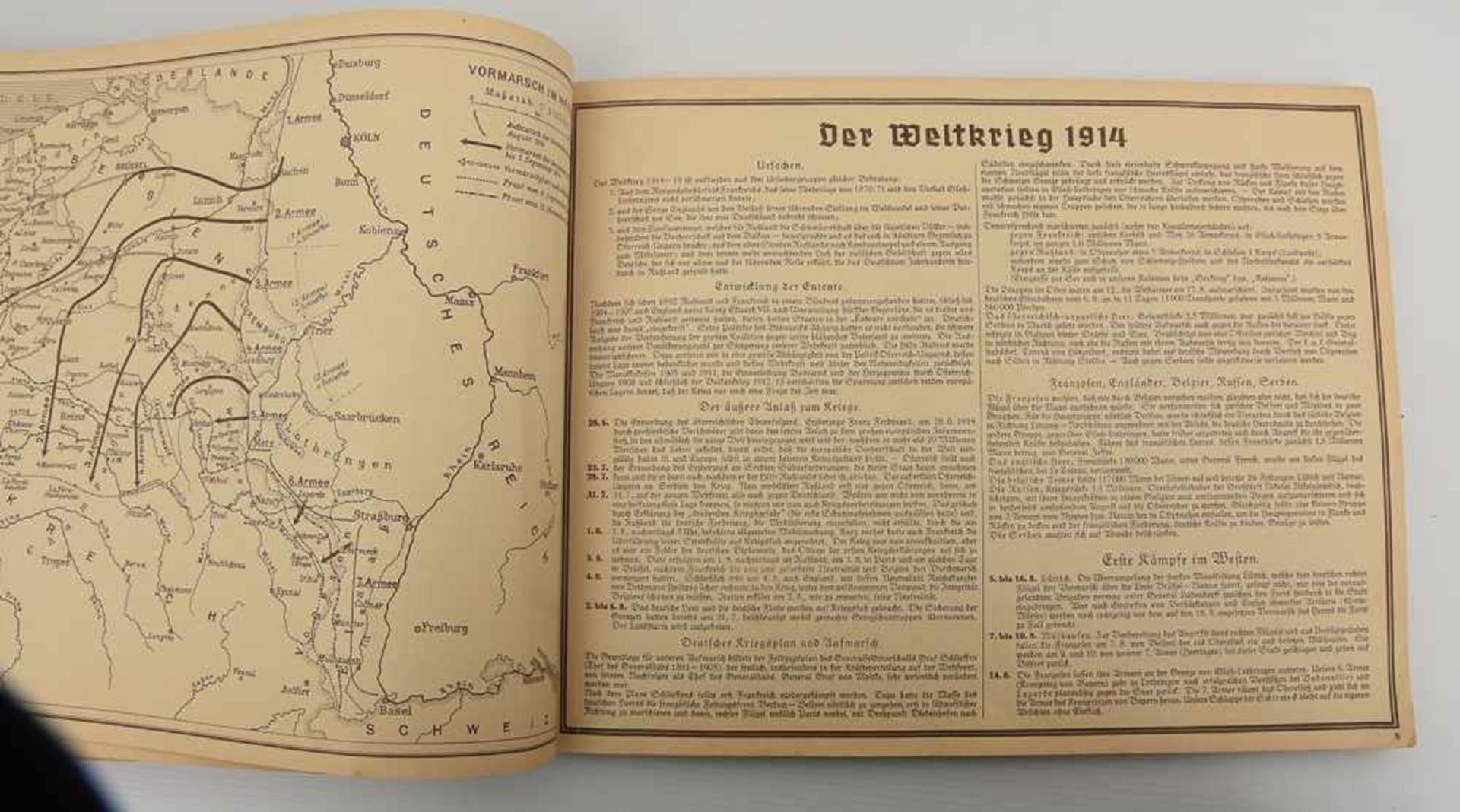 KONVOLUT "WELTKRIEGSLITERATUR", gebunden, Drittes Reich 1933-1936 Zwei Schriften aus der Zeit des - Bild 5 aus 7