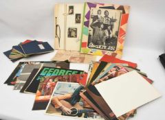 THE BEATLES- COLLECTIBLES: SCRAP BOOKS & CUTTINGS, selbstgemachte Alben und Hefte und Poster, BRD