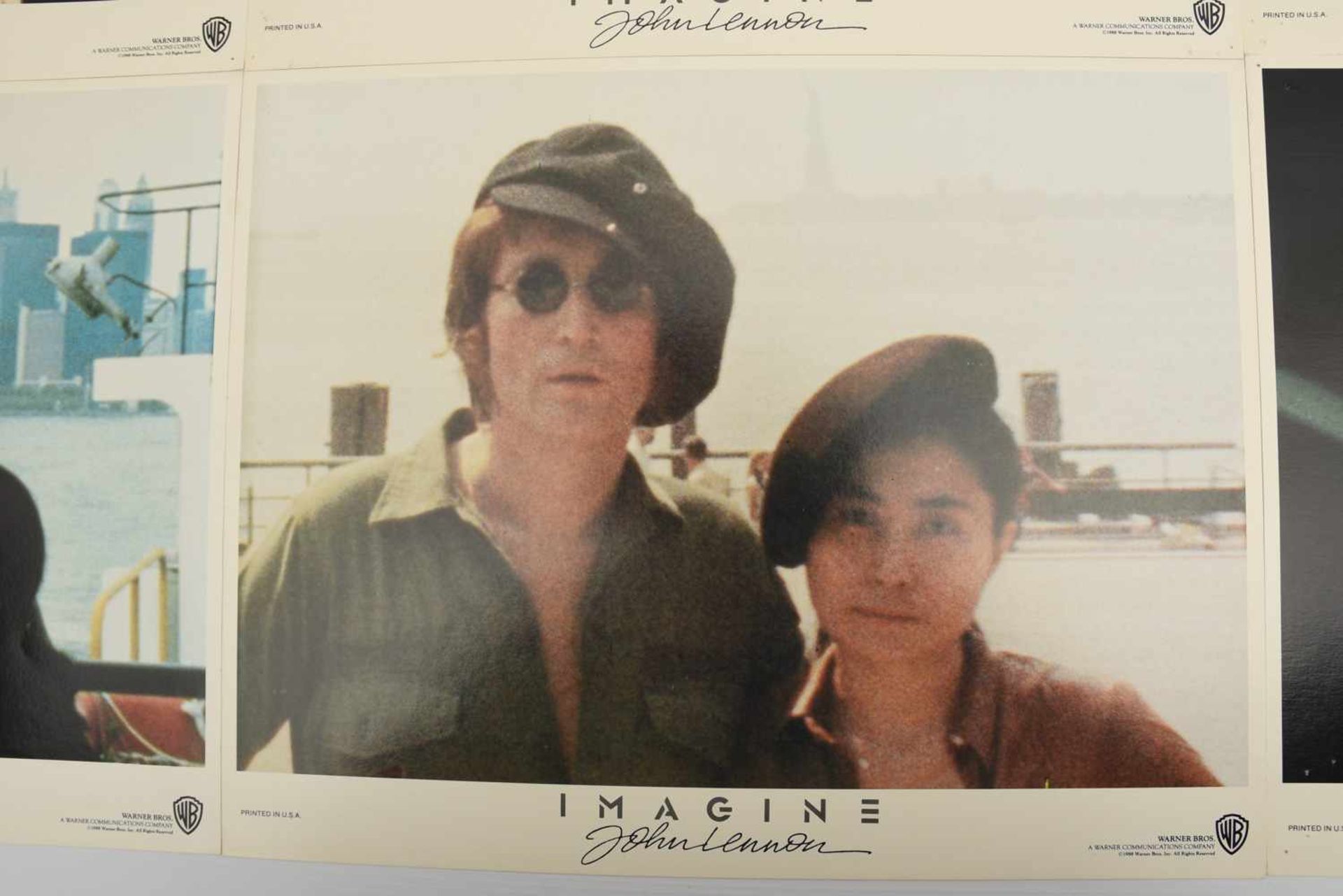 THE BEATLES- JOHN LENNON: SPEACIAL FEATURE &" IMAGINE" MOVIE THEATRE LOBBY CARDS, USA 1985/1988 - Bild 5 aus 9
