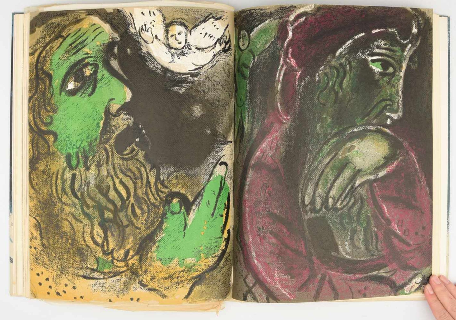 MARC CHAGALL "DRAWINGS FOR THE BIBLE", limitierte Ausgabe Frankreich 1960 Limitierte Ausgabe (No. - Bild 6 aus 9