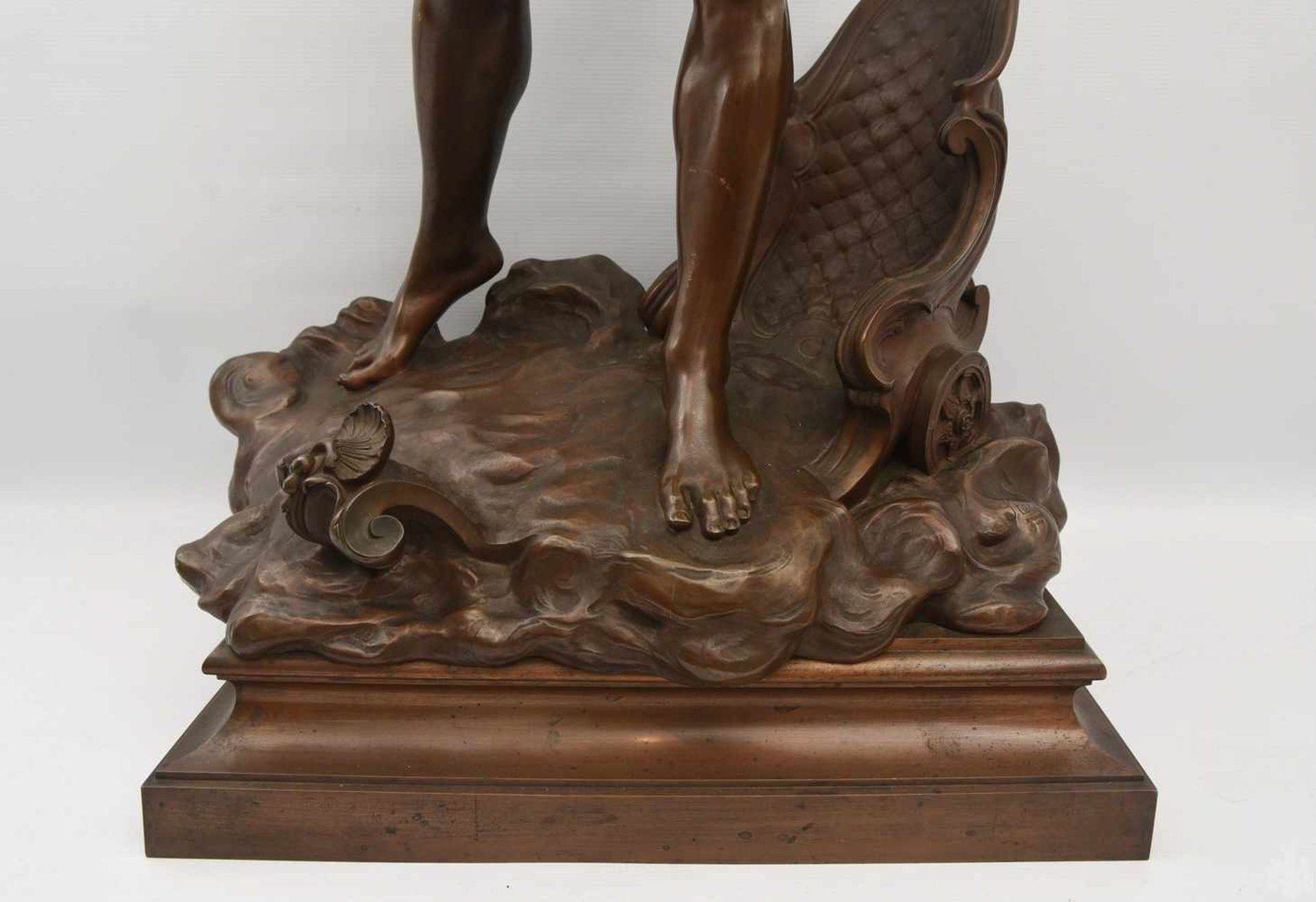 CLÈMENT LÉOPOLD STEINER, "APOLLON", Bronzeguss, signiert und gestempelt, Frankreich um 1890 - Bild 30 aus 34