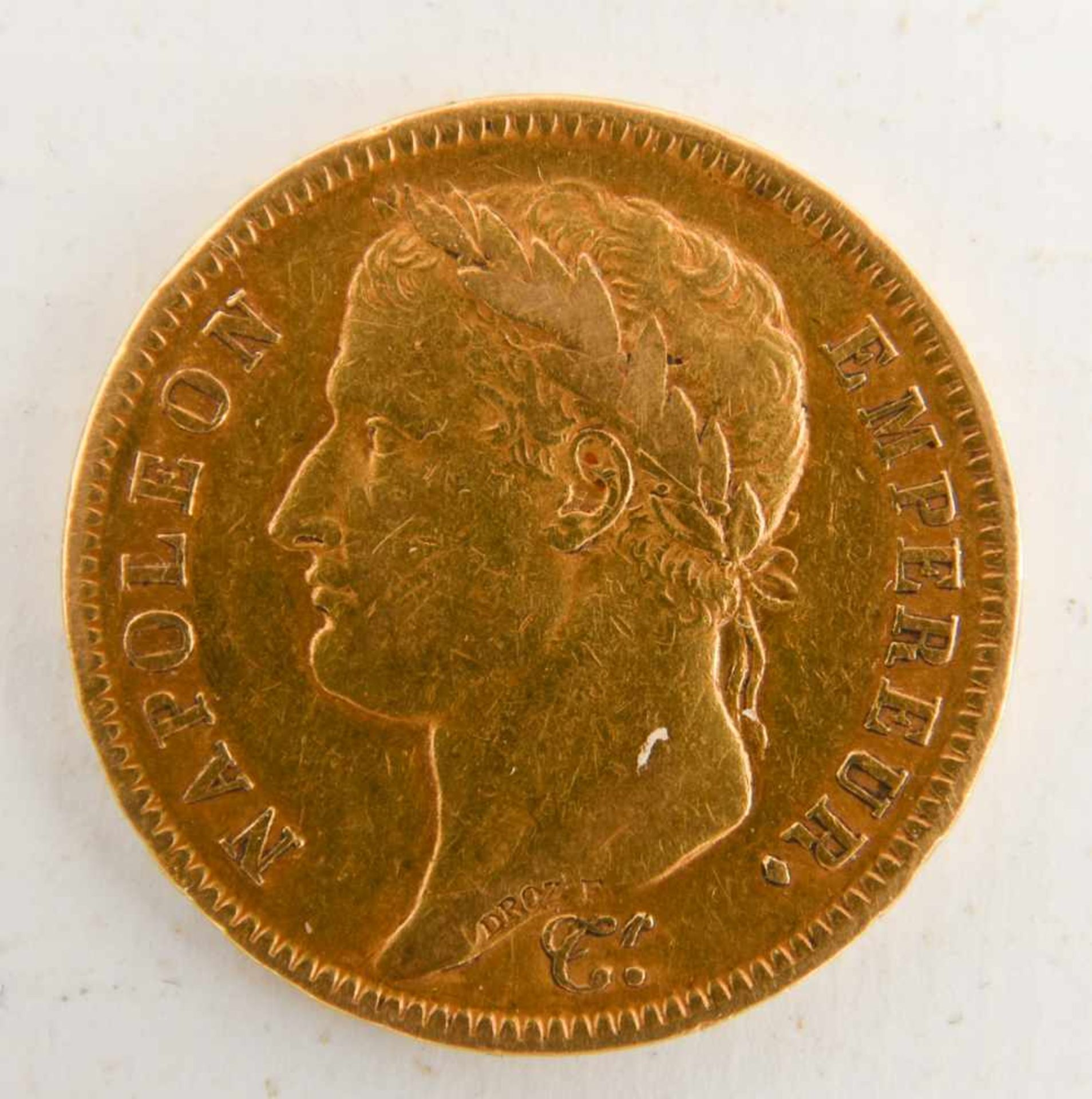 GOLDMÜNZE, 40 Francs Napoleon Empereur, France / Frankreich 40 Francs 1812 A Material: Gold Gewicht: - Bild 6 aus 8