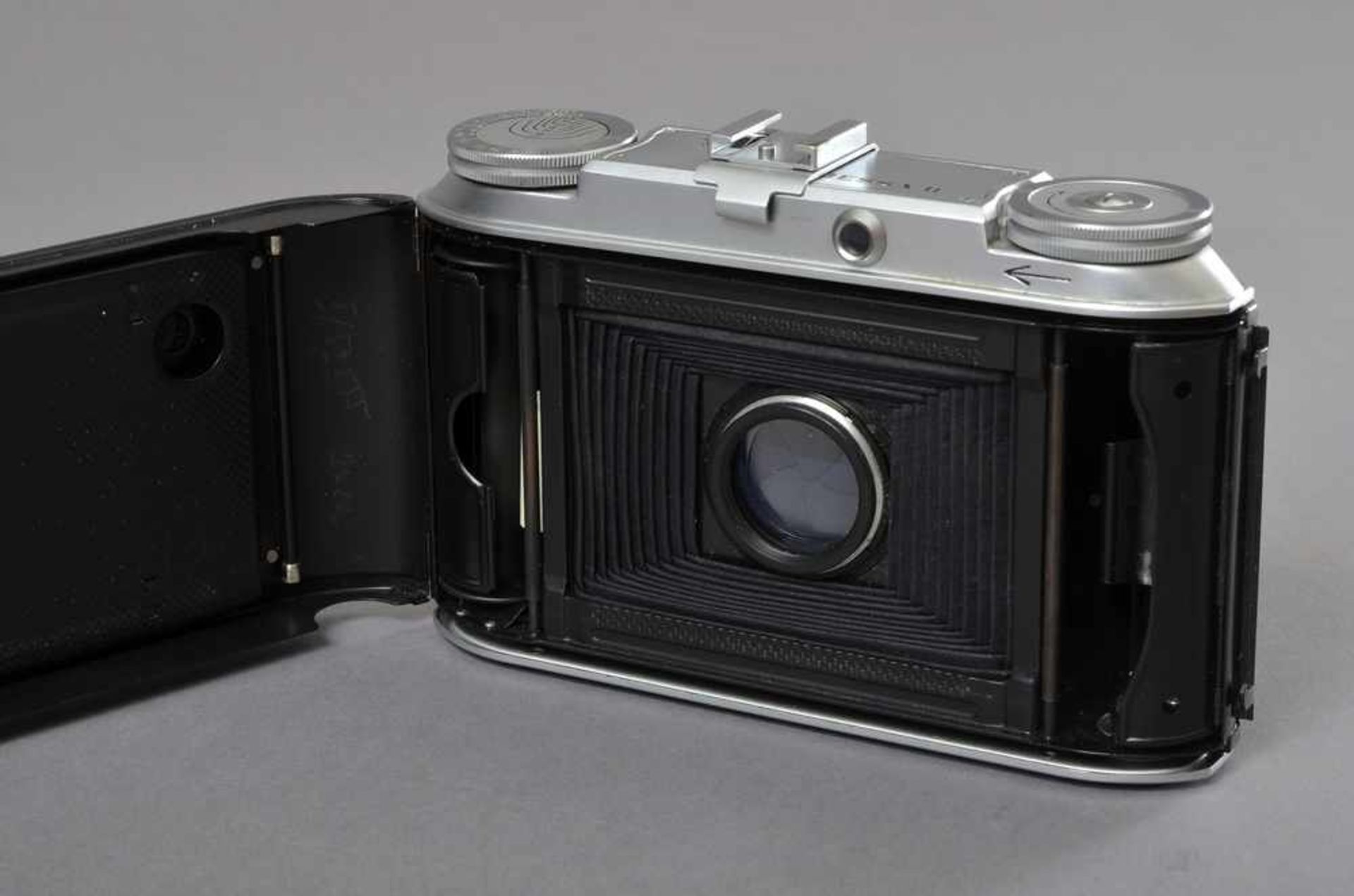 Mittelformatkamera, Voigtländer, Bessa II, um 1950, Format 6 cm x 9 cm, mit Objektiv Voigtländer - Bild 5 aus 7