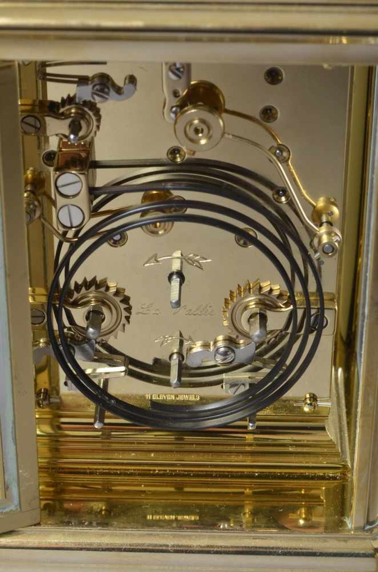 "La Vallée" Reiseuhr mit Mondphase, Kalender, Wecker und Repetition nach altem Vorbild, - Bild 3 aus 4