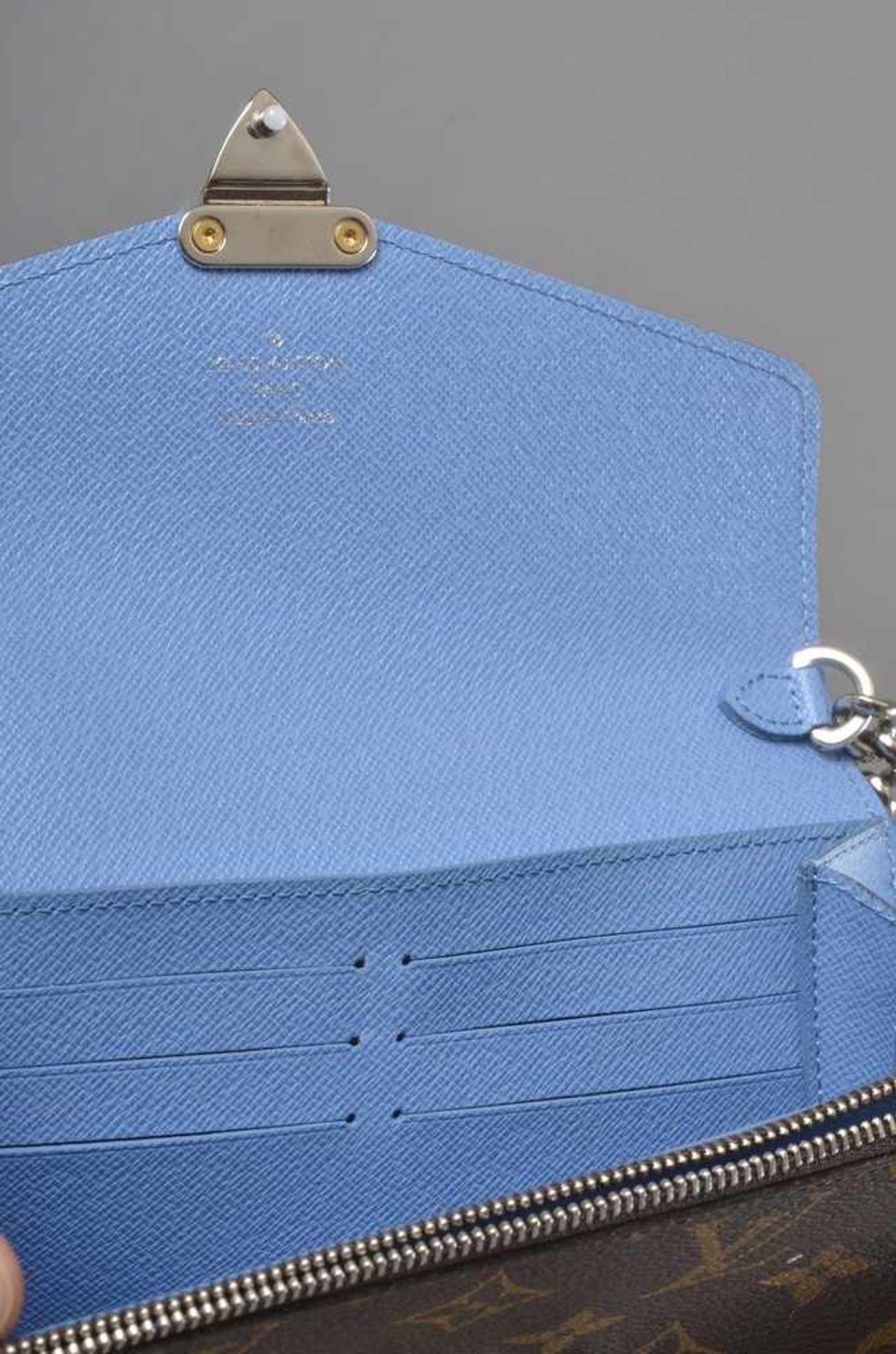 Louis Vuitton "Chain Wallet" aus der "Tribal Masc Collection", blau, Nr. SP 4114, 12x19x3cm - Image 2 of 2