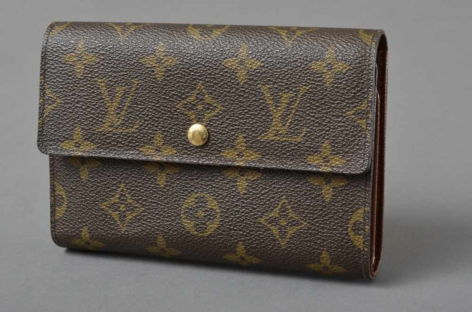 Louis Vuitton Portemonnaie, Monogram Canvas, Nr. SP 0056, 10x16cm, gebraucht