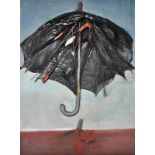 KANTOR Tadeusz (1915 Wielopole Skrzynskie - 1990 Krakau) "Regenschirmcollage", aufgespannter