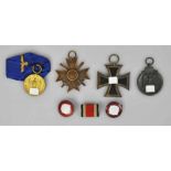 ORDEN DEUTSCHES REICH Auszeichnungs-Nachlass eines Soldaten der Deutschen Wehrmacht, bestehend