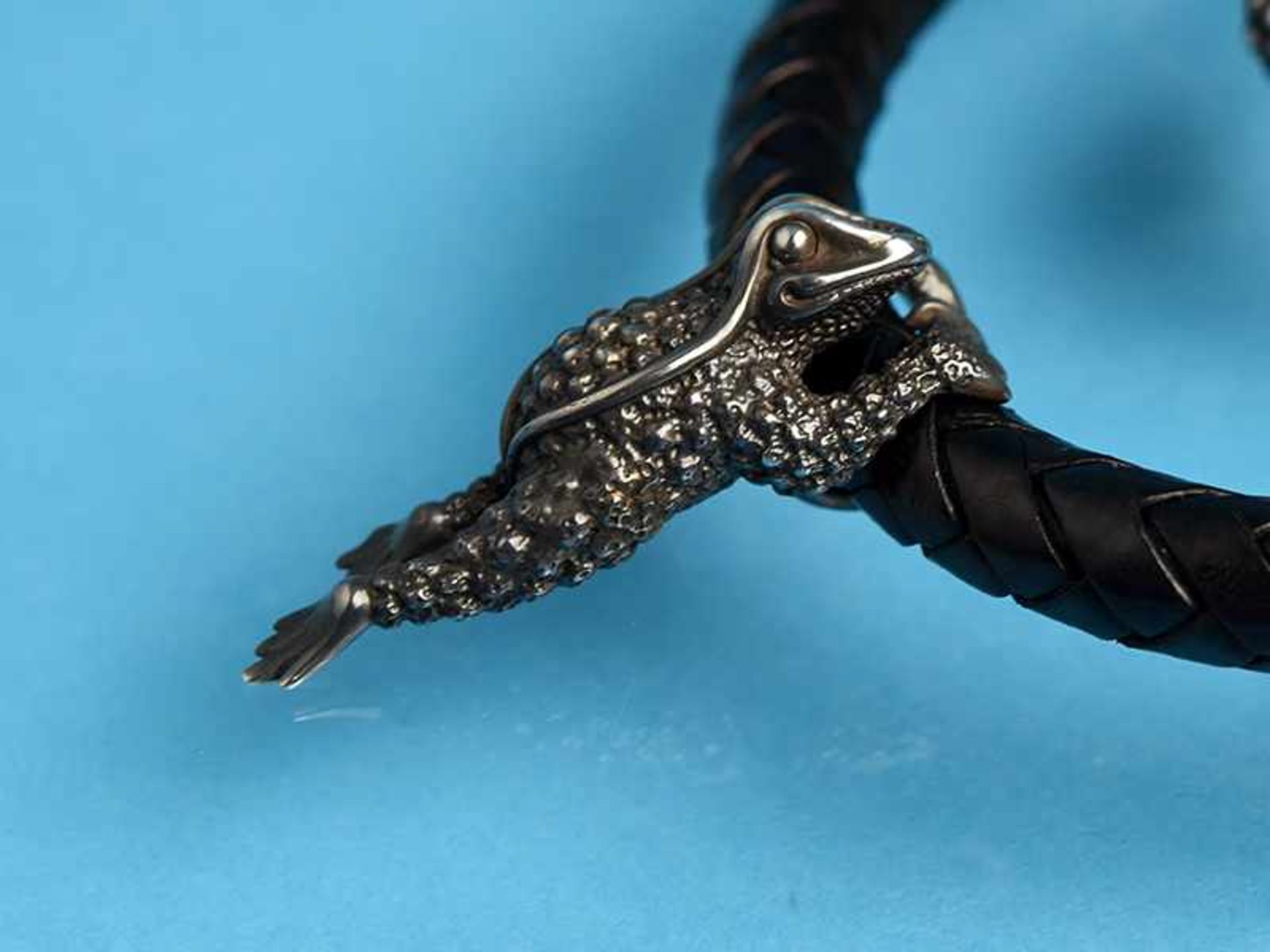 Collier und Armband mit "Herman the toad", bezeichnet Barry Kieselstein-Cord, New York ( - Bild 5 aus 9