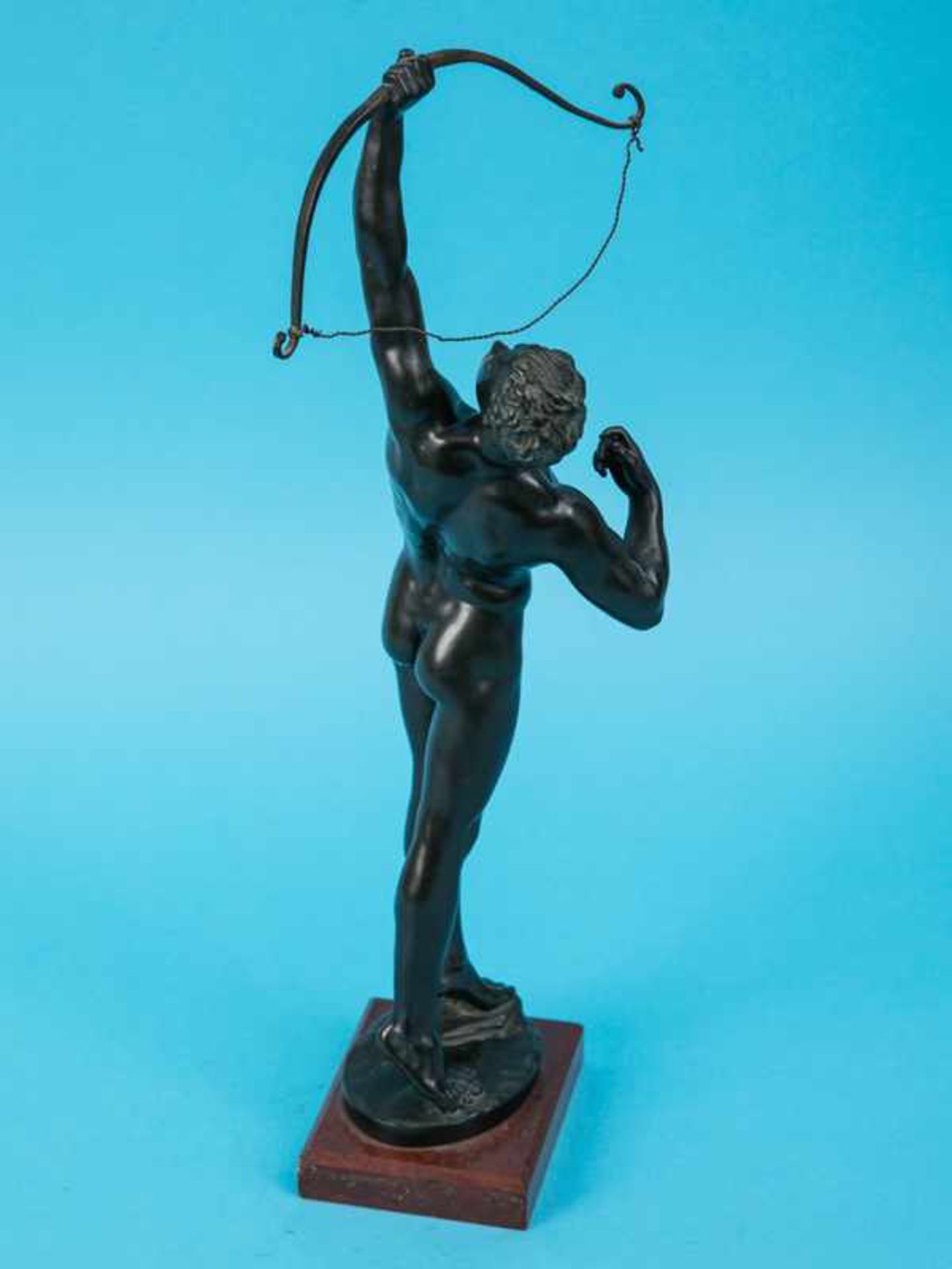 Uphues, Joseph (1850 - 1911). Figurenplastik "Bogenschütze", Bronze (Gießerei: Actiengesellschaft - Bild 6 aus 8