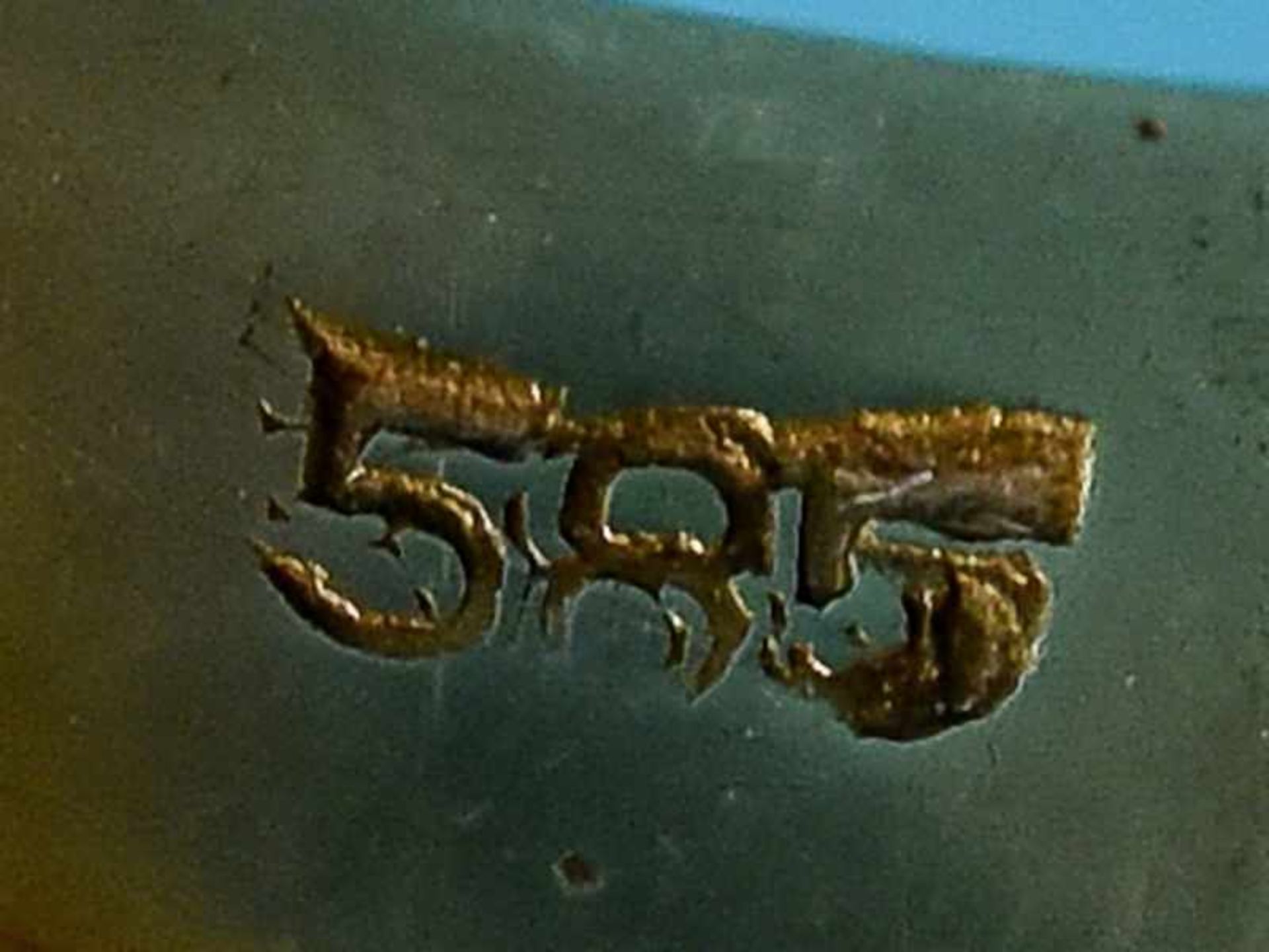 Herrensiegelring mit Karneol, um 1900 585/- Gelbgold. Gesamtgewicht ca. 11,1 g. Hochoval gefaßter, - Bild 3 aus 5
