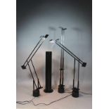 Italienische Design Lampen, 3 Stehlampen der Firma Milano Artemide Spa., Modello Tizio, Design 1972,