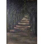 L. Stein, Allee, Öl auf Leinwand, un. re. sign., gerahmt, 77,5 x 55,5 cm. 27.00 % buyer's premium on