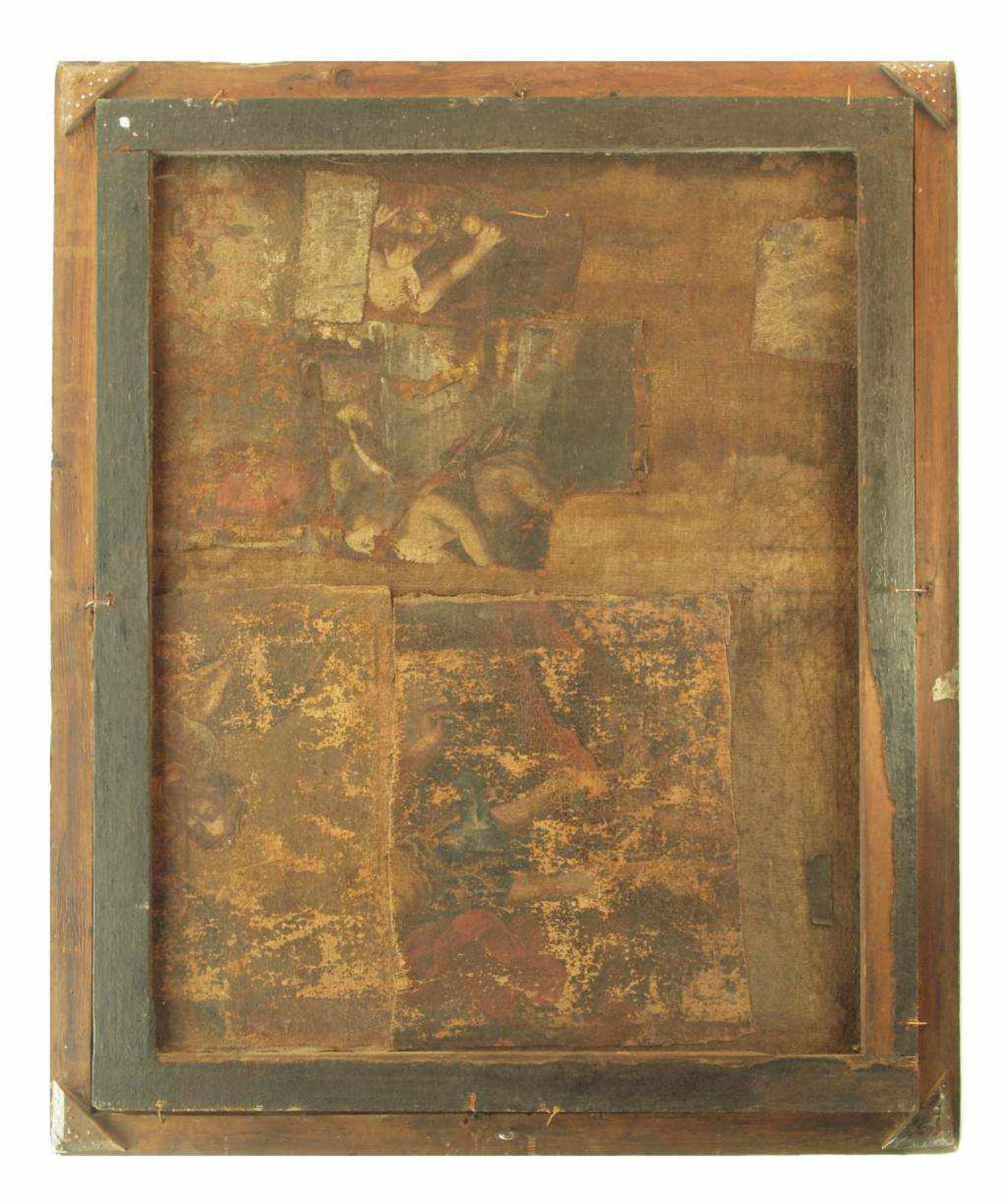 Altmeister 18. Jahrhundert. Altmeister 18. Jahrhundert. Madonna mit Jesukind und heiligem - Bild 4 aus 5