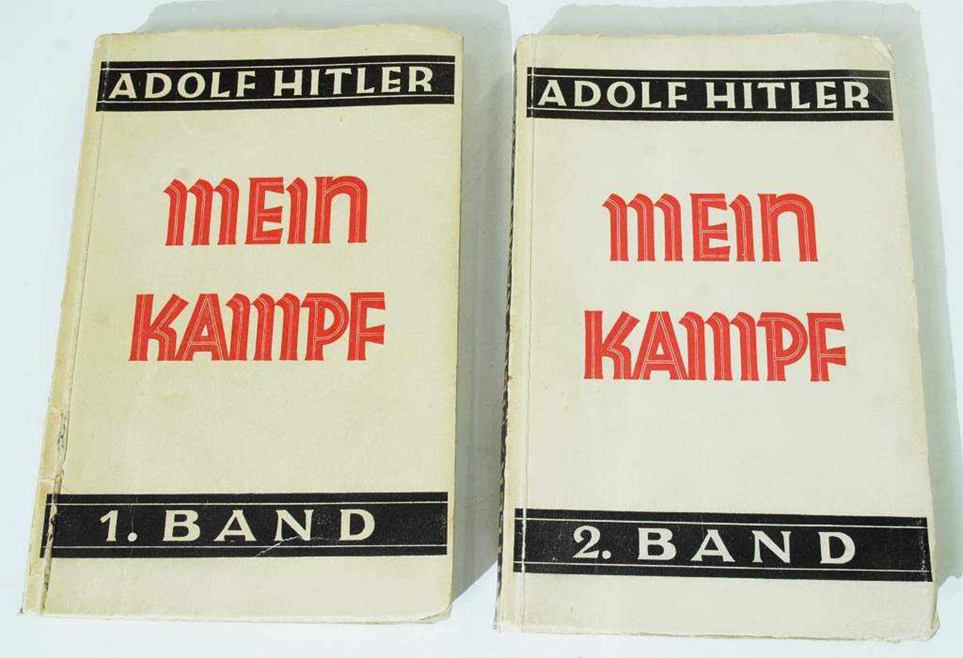 Adolf Hitler. Mein Kampf, 1. und .2. Band. Adolf Hitler. Mein Kampf, 1. und .2. Band. Ausgabe in - Bild 3 aus 6