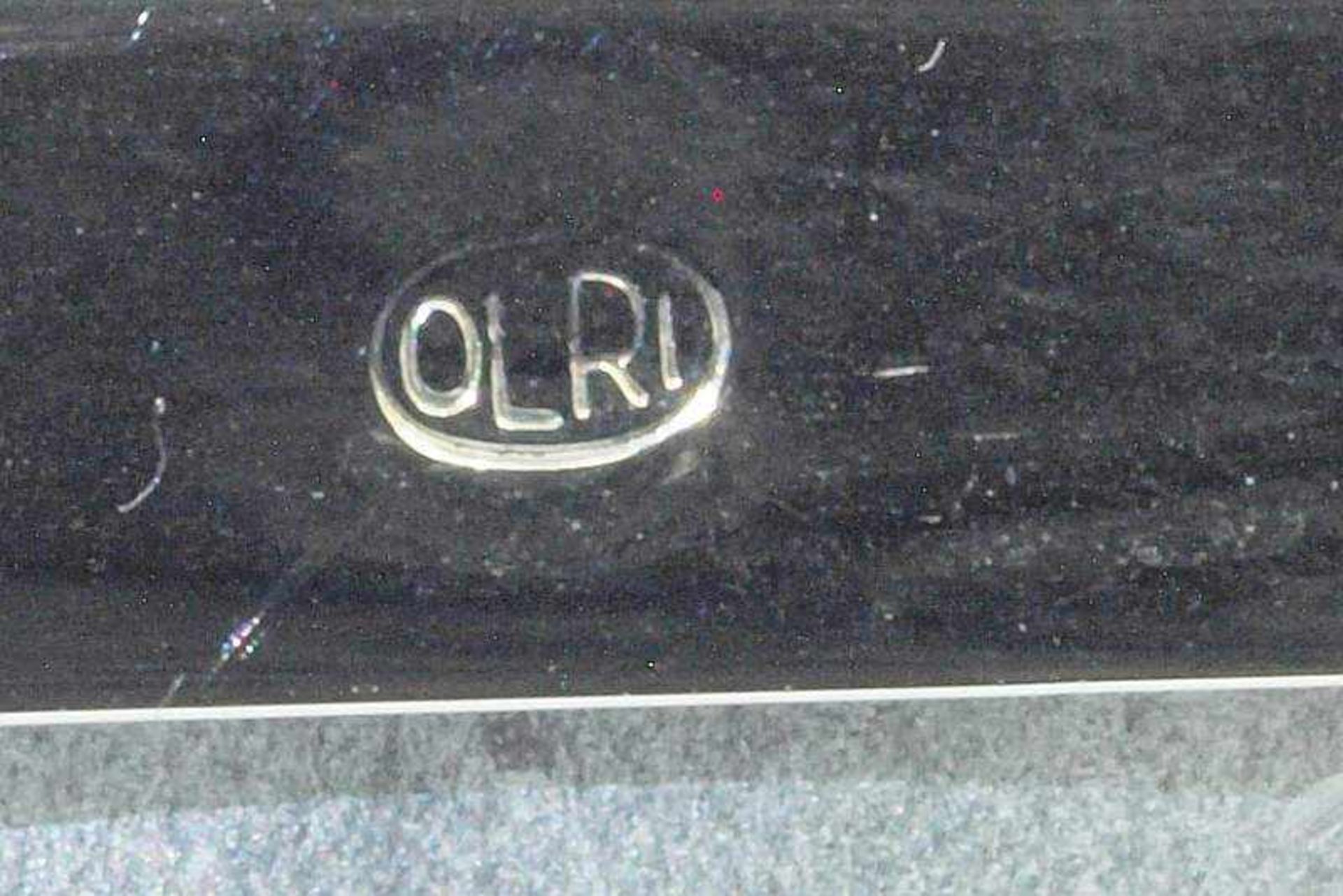 Gefußte Schale. Gefußte Schale. Hersteller OLRI, Italien, 20. Jahrhundert. Hochwertig versilbert. - Bild 4 aus 4