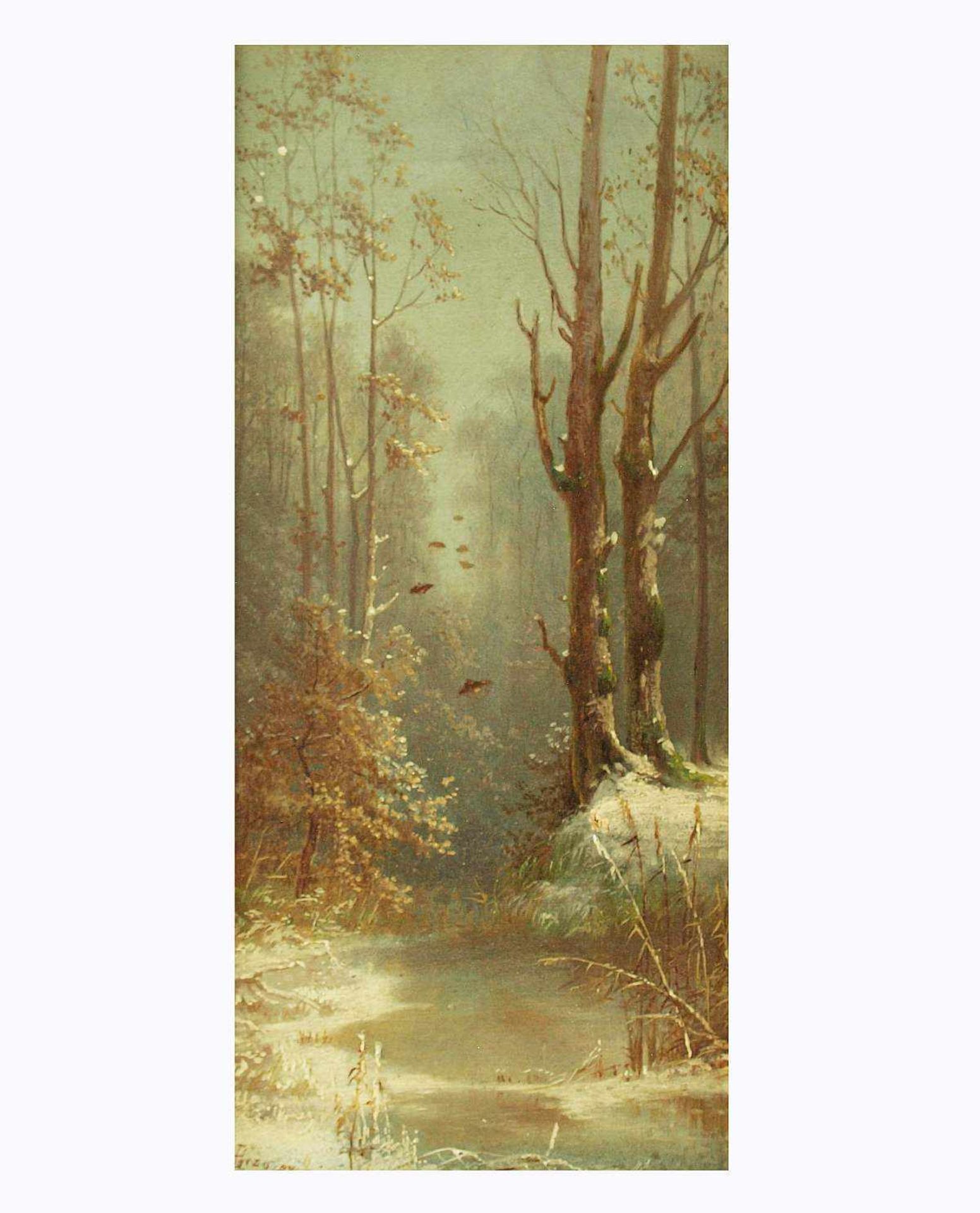 Brzozowski, Felix. Brzozowski, Felix. 1836 Warschau - 1892 ebenda. (Polnischer Landschaftsmaler). - Bild 2 aus 6