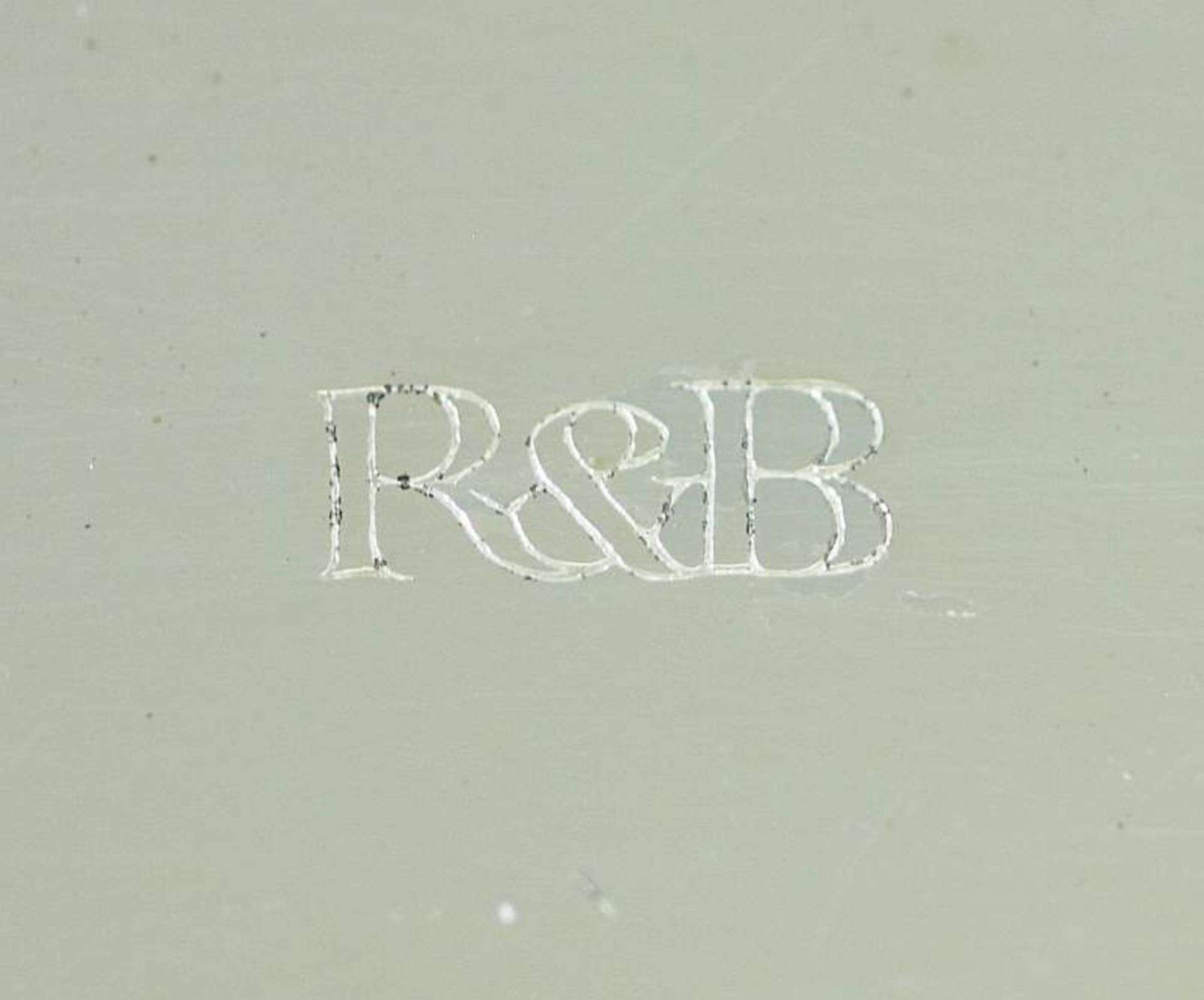 Platzteller. ROBBE & BERKING. Platzteller. ROBBE & BERKING, Dekor "Französisch Perl". Versilberte - Bild 4 aus 4