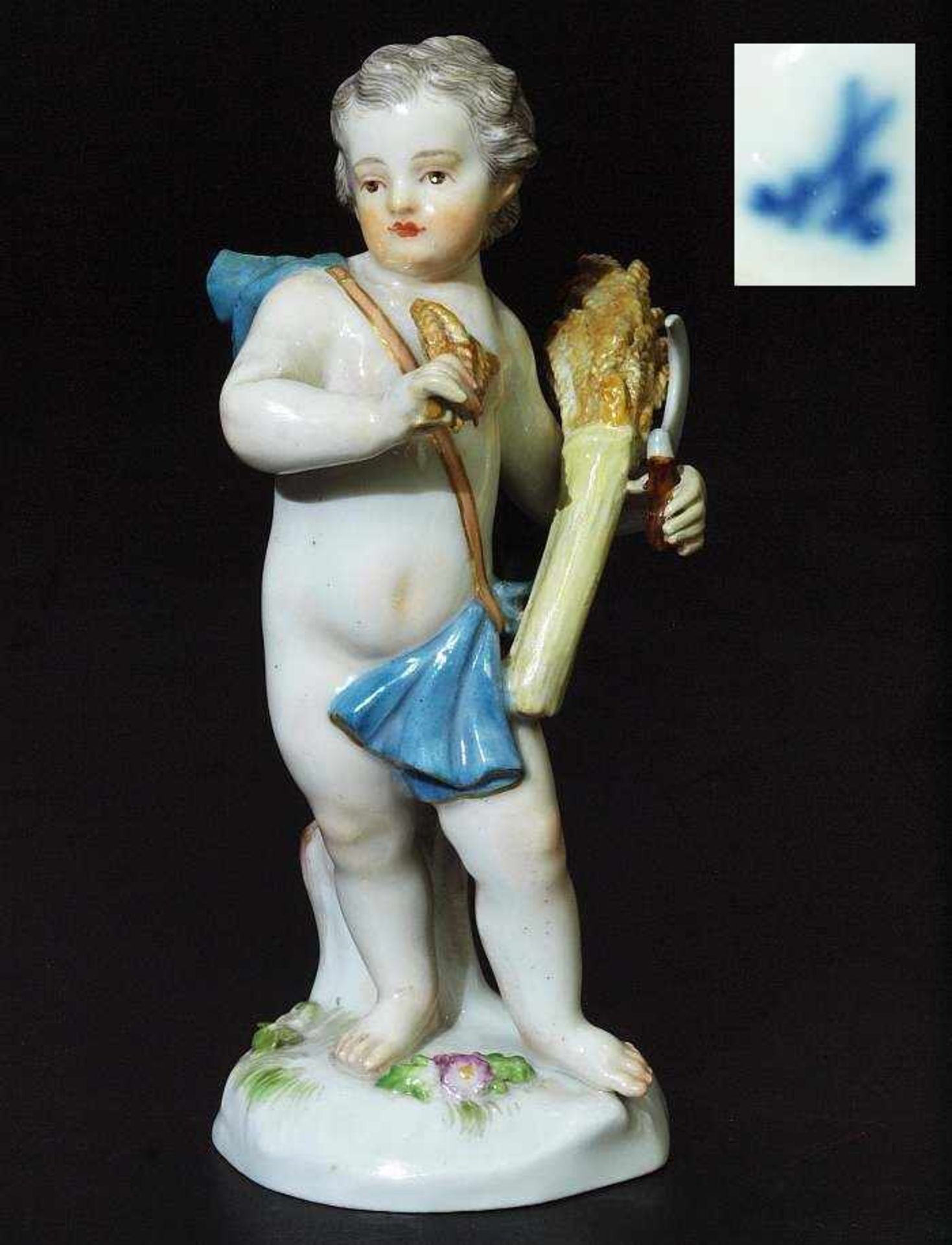 KAENDLER, Johann Joachim. KAENDLER, Johann Joachim. 1706 Dresden - 1775 Meißen. Allegorie "Der