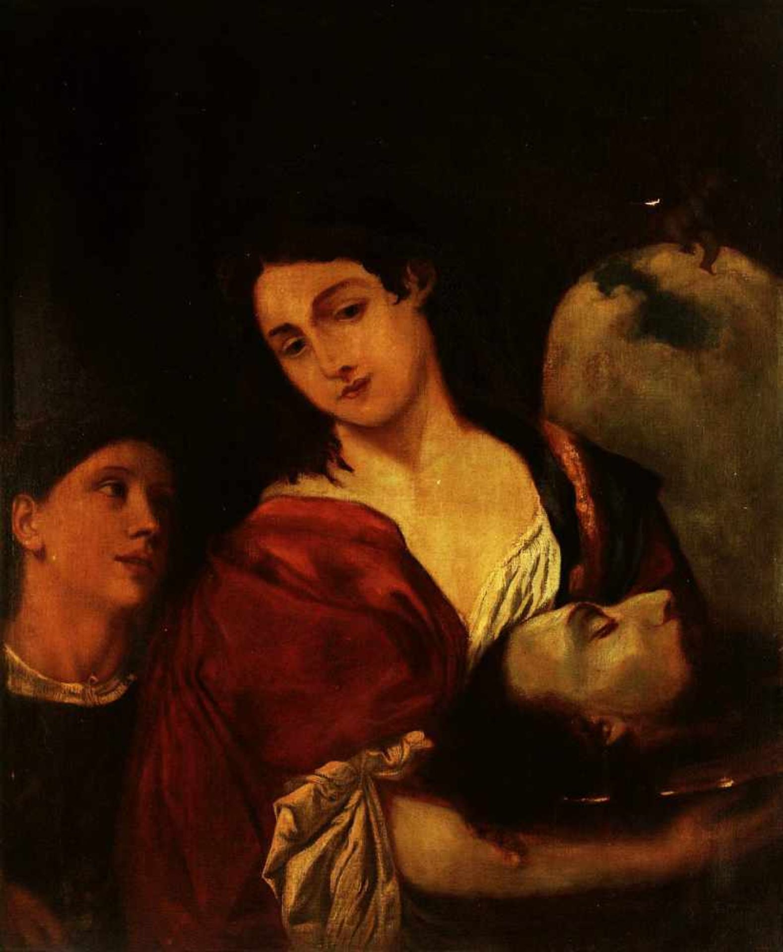Salome mit dem Haupt Johannes des Täufers. Salome mit dem Haupt Johannes des Täufers. 18. - Bild 2 aus 4