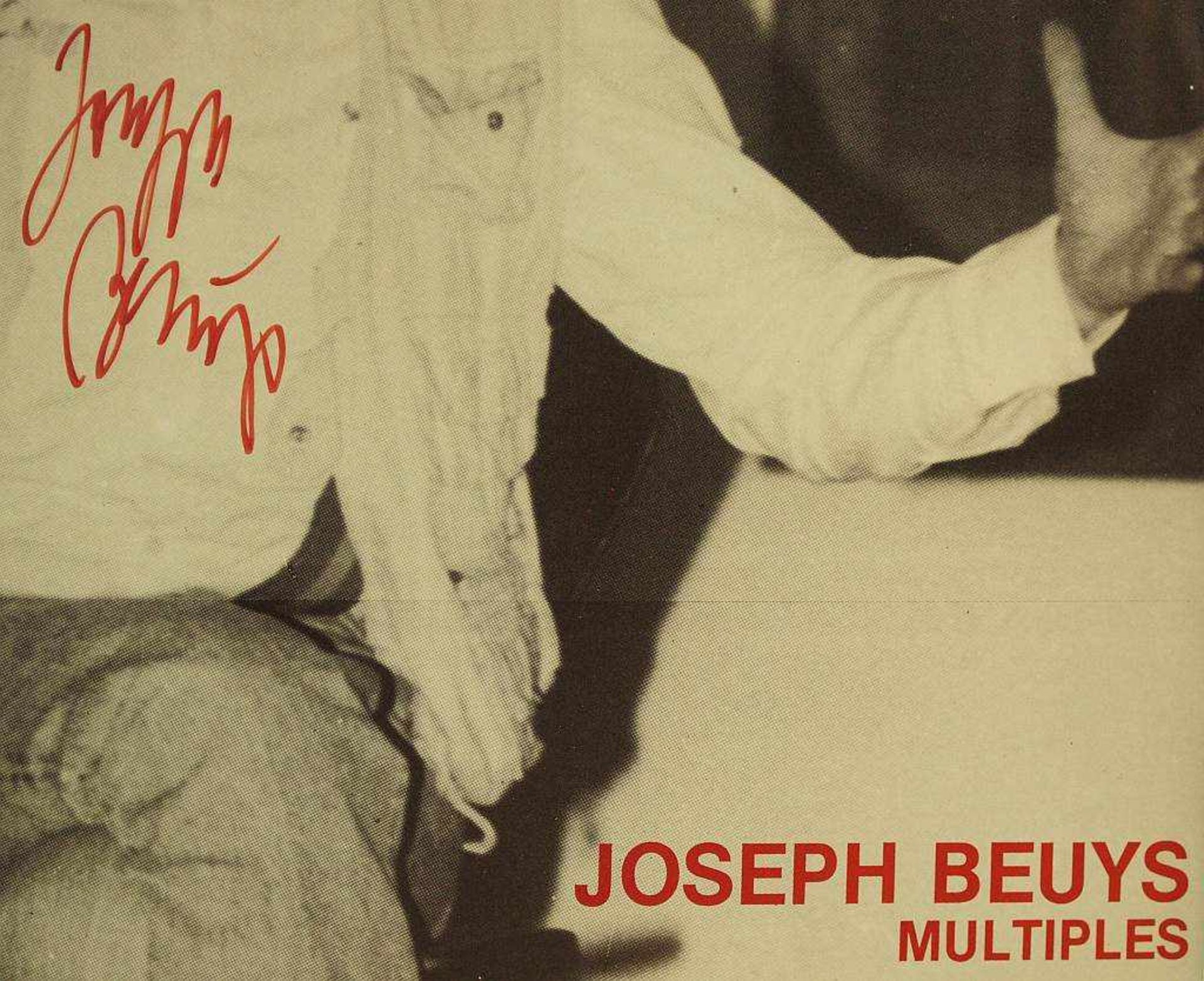 BEUYS, Joseph. BEUYS, Joseph. 1921 Krefeld - 1986 Düsseldorf. Plakat /Papier, in der Mitte - Bild 4 aus 5