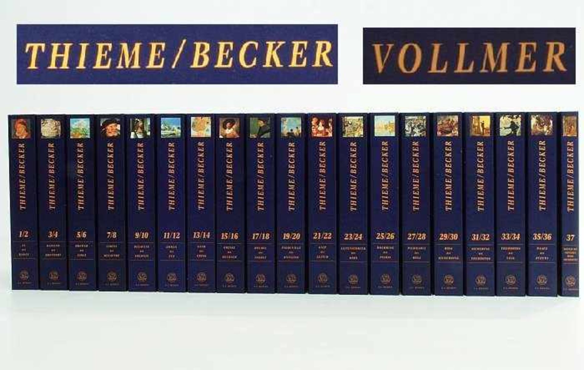 Künstlerlexikon Thieme/Becker und Vollmer Künstlerlexikon Thieme/Becker und Vollmer. SEEMANN