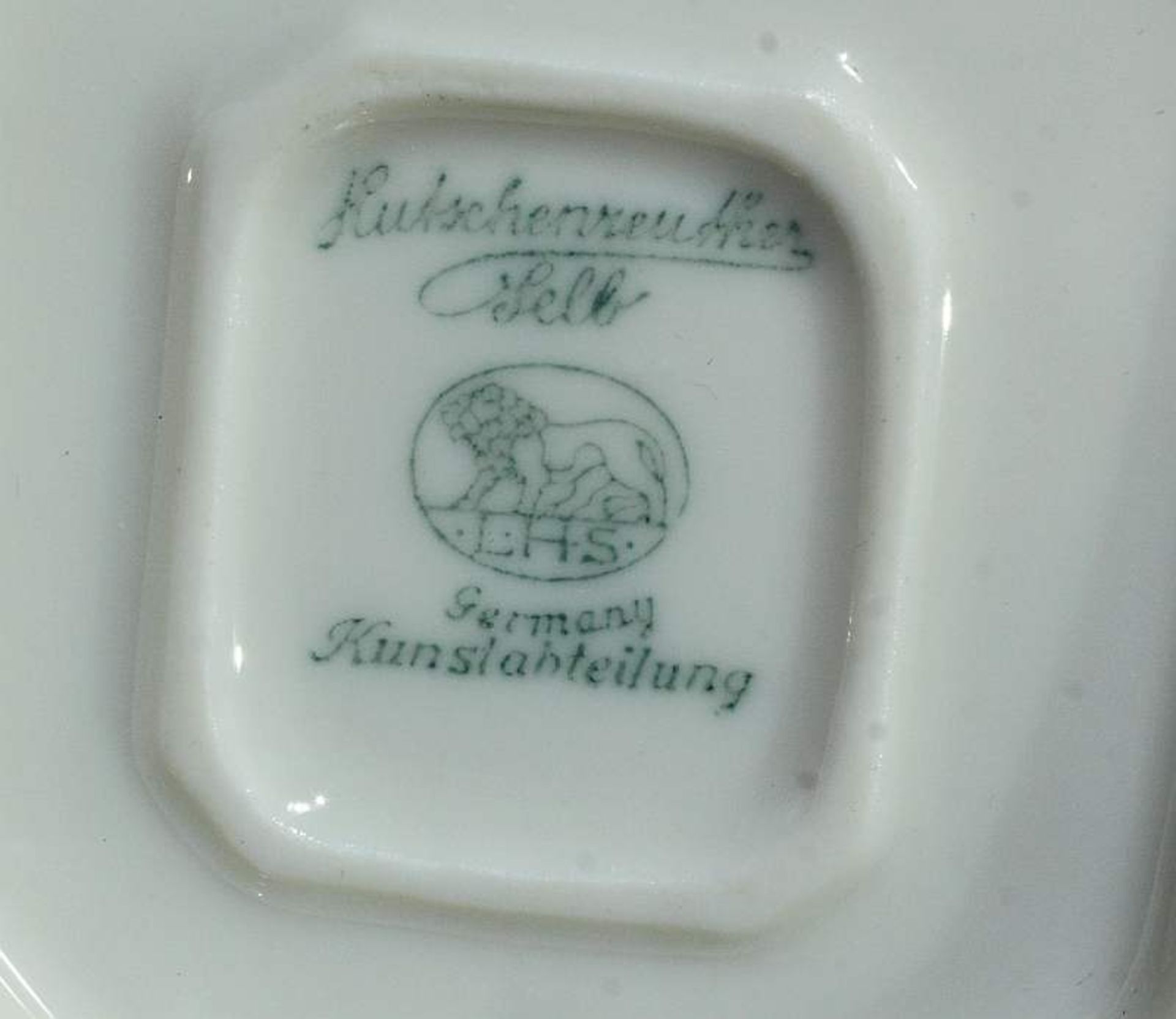 Ente ROSENTHAL und Laufente HUTSCHENREUTHER. 1) Ente ROSENTHAL Selb Bavaria, Entwurf Willy Zügel, - Bild 7 aus 7